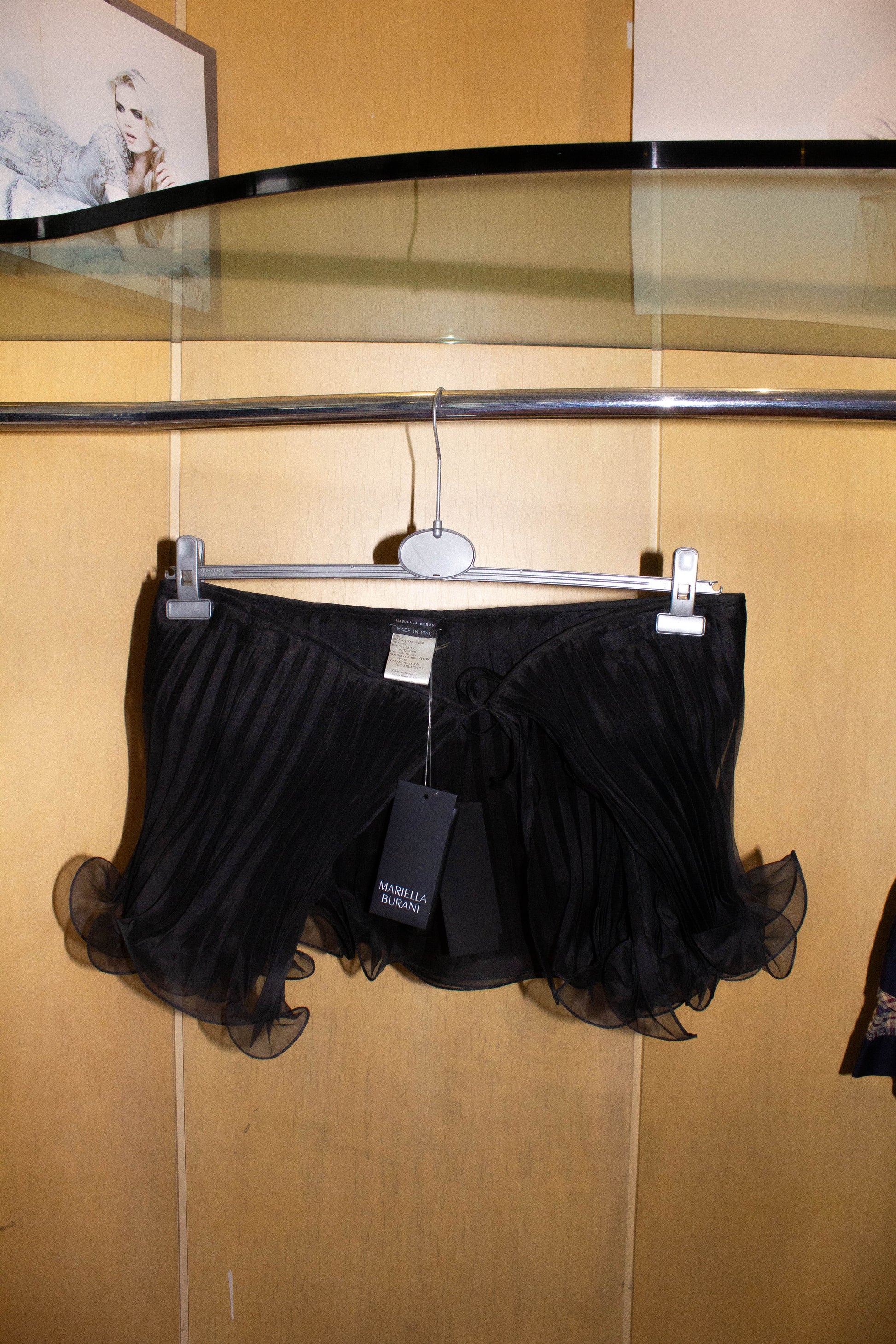 Noir Silk Wrap