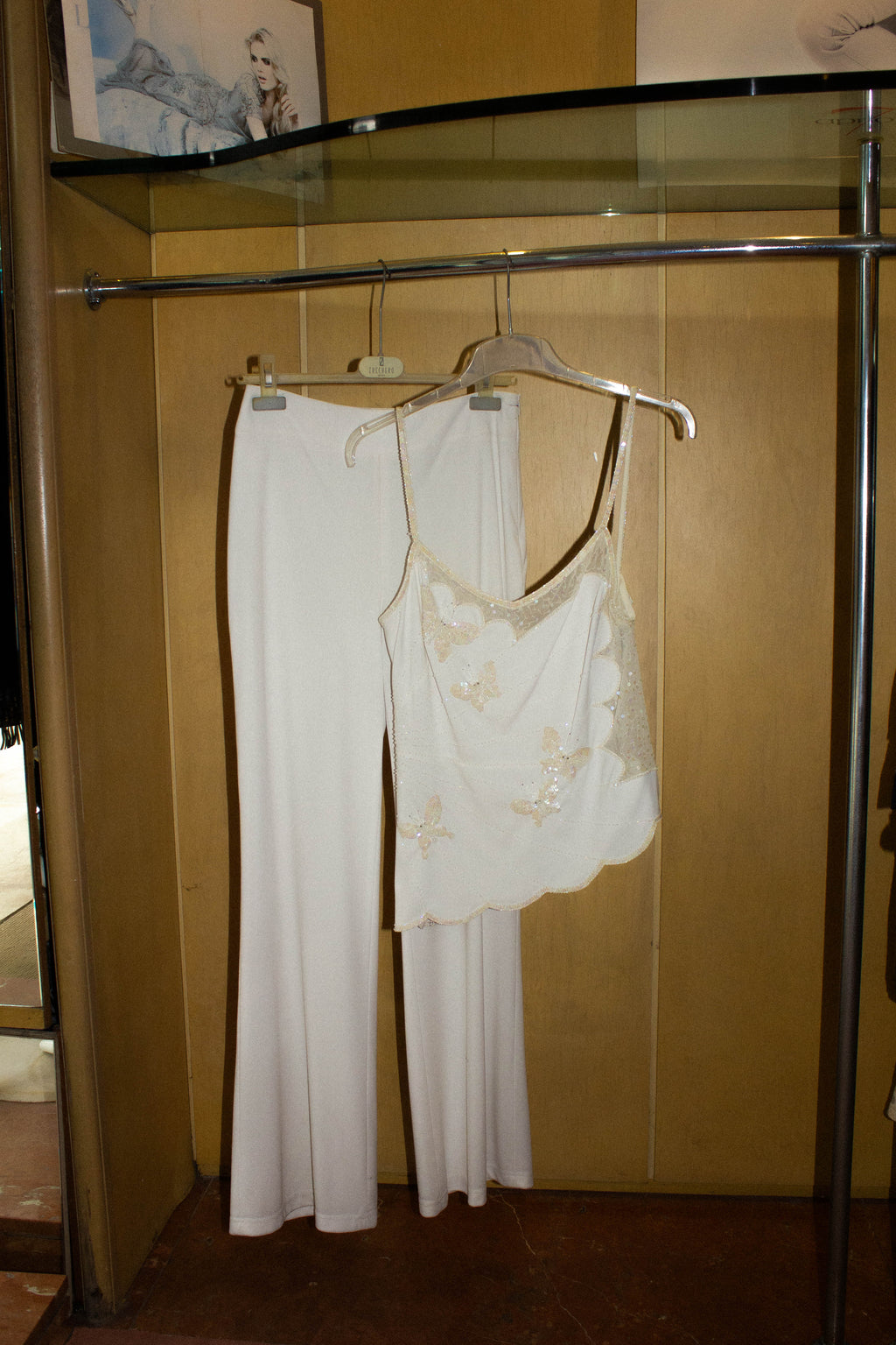 Butterfly Embriodered Top