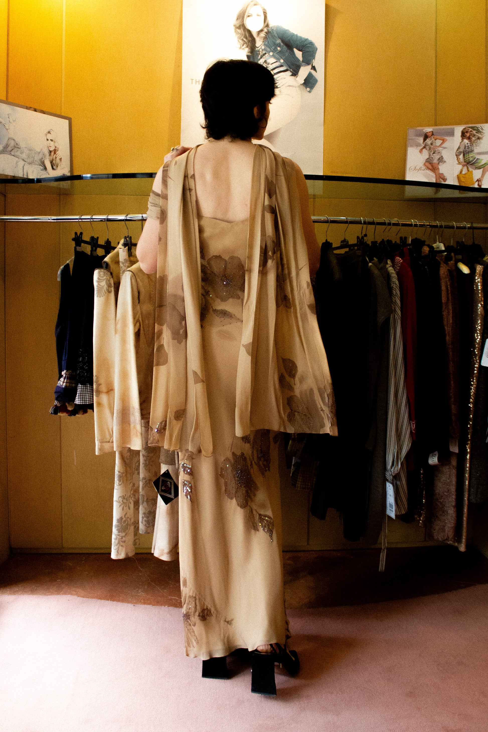Clay Petal Gown