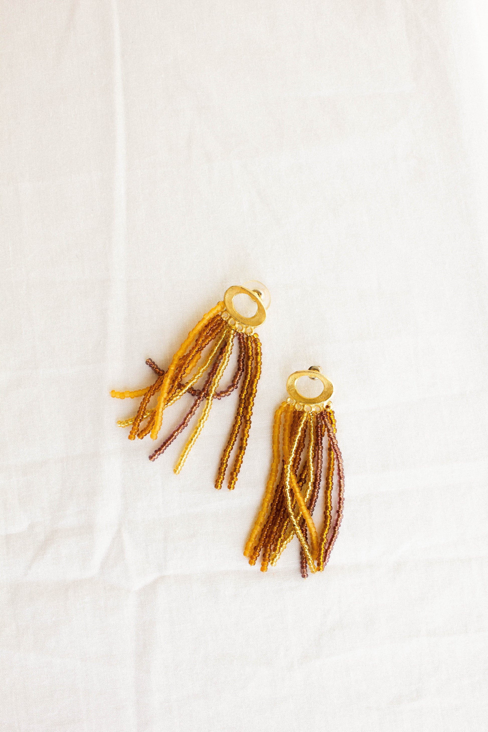 Caramel Choker and Earring Set