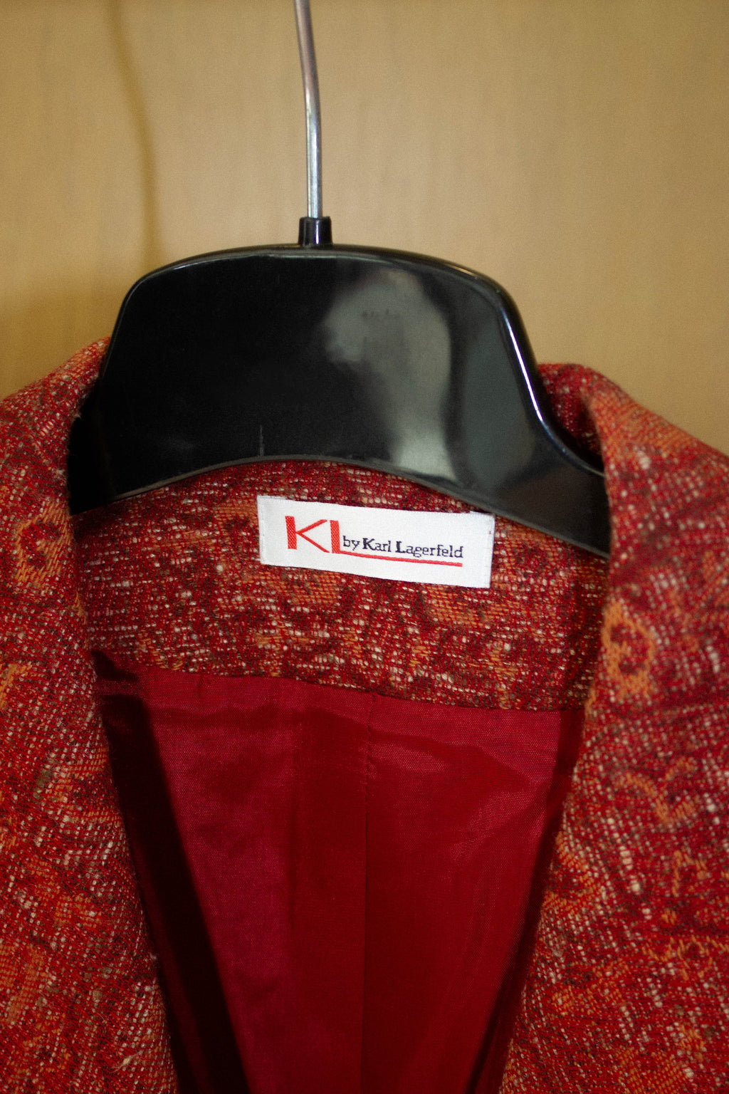 Karl Lagerfield Red Vest
