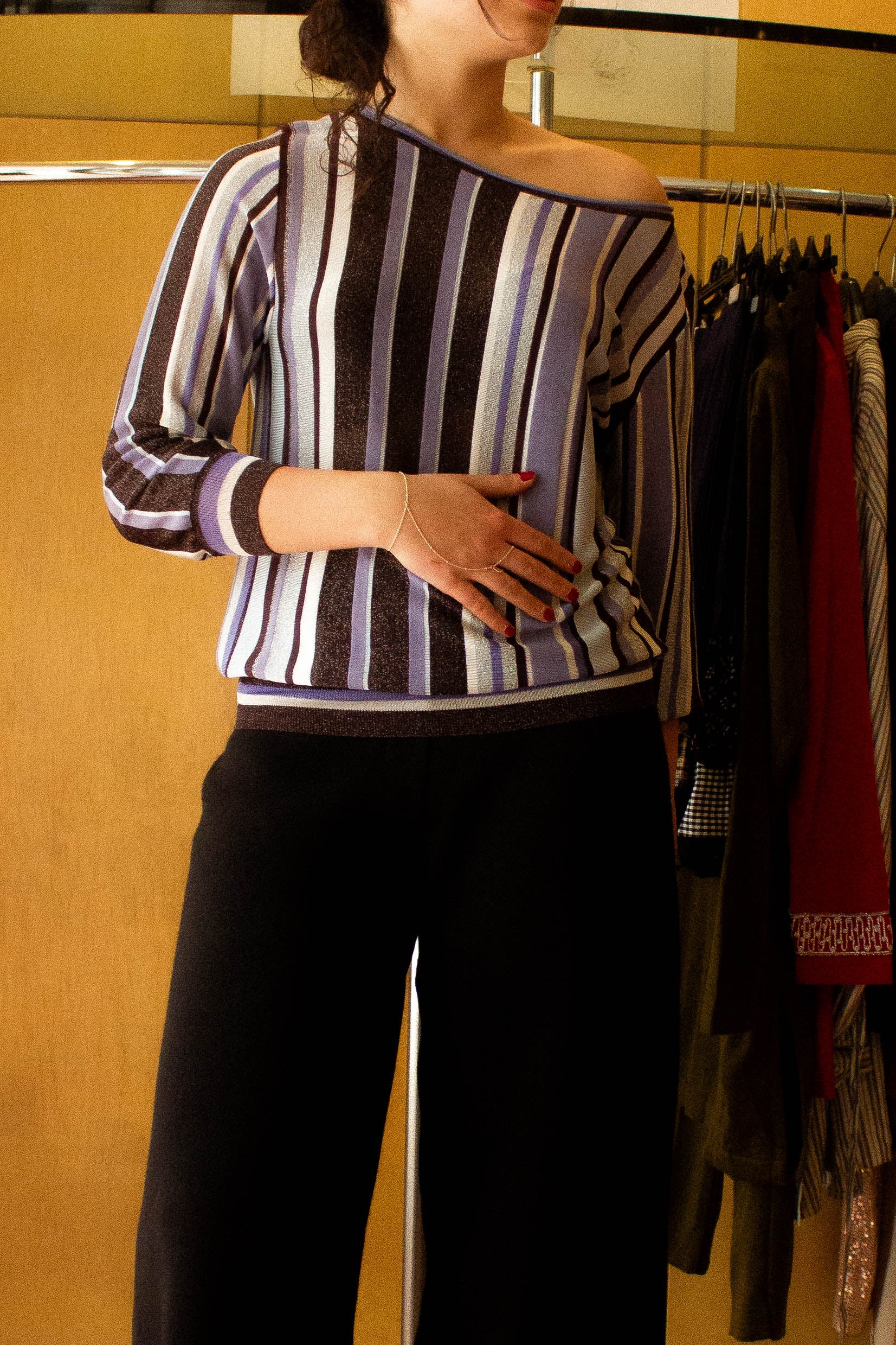 Laurel's Purple Stripes