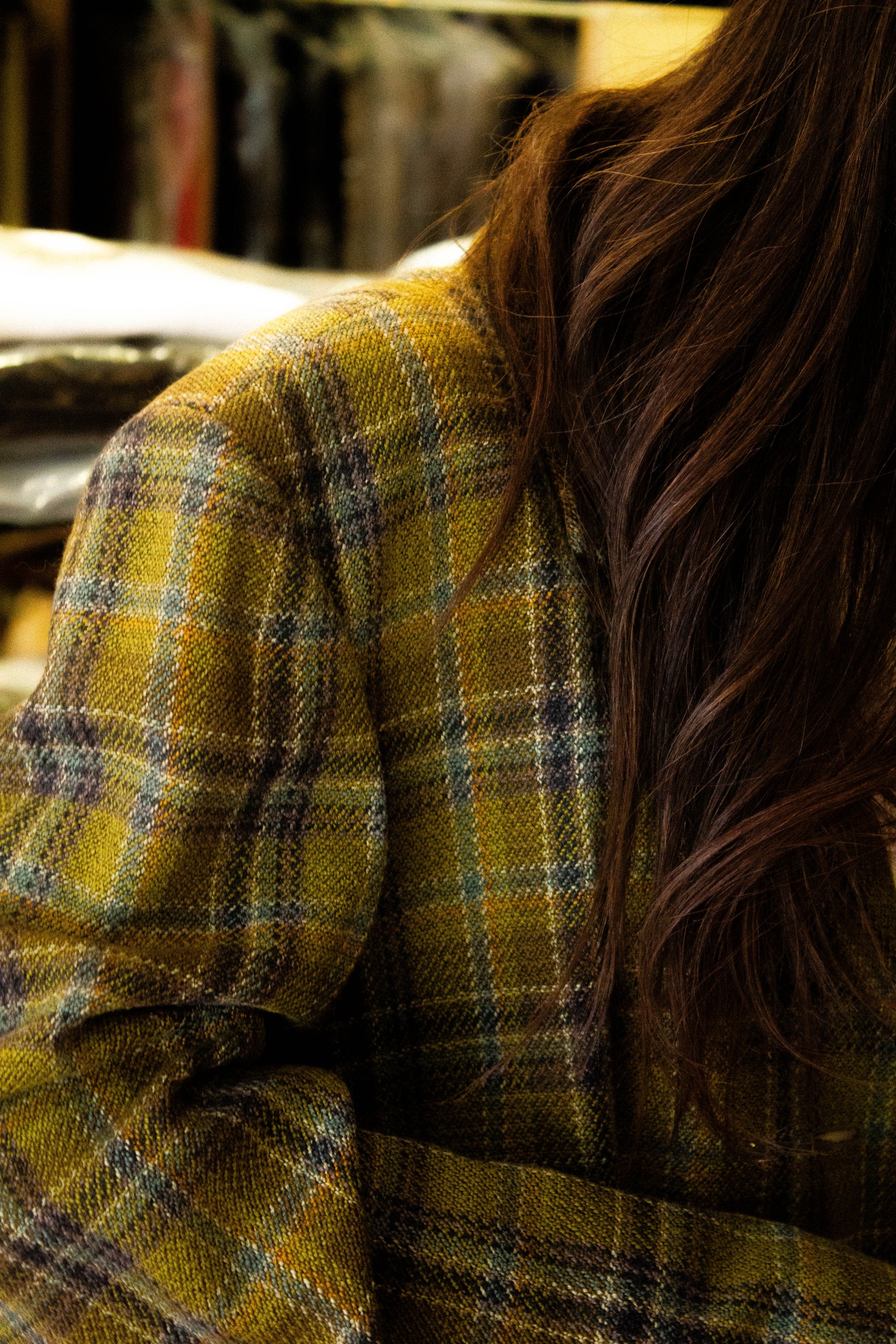 Green Plaid Givenchy Blazer