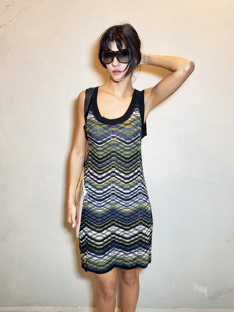 Wave Knit Mini Dress — Missoni