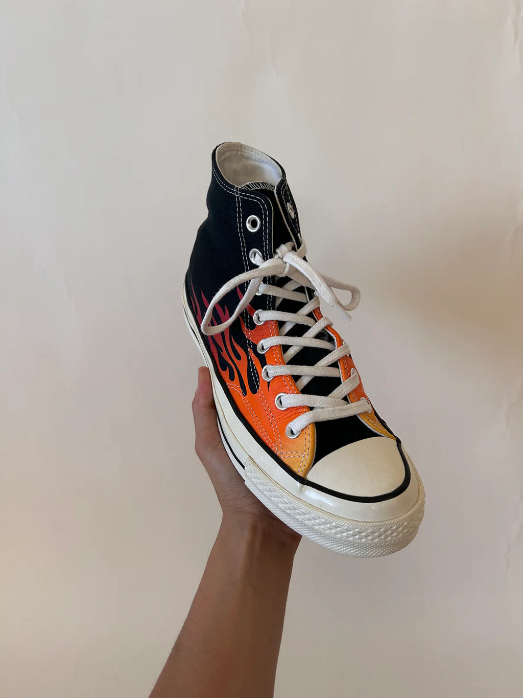 Converse Chuck 70 fire flame print