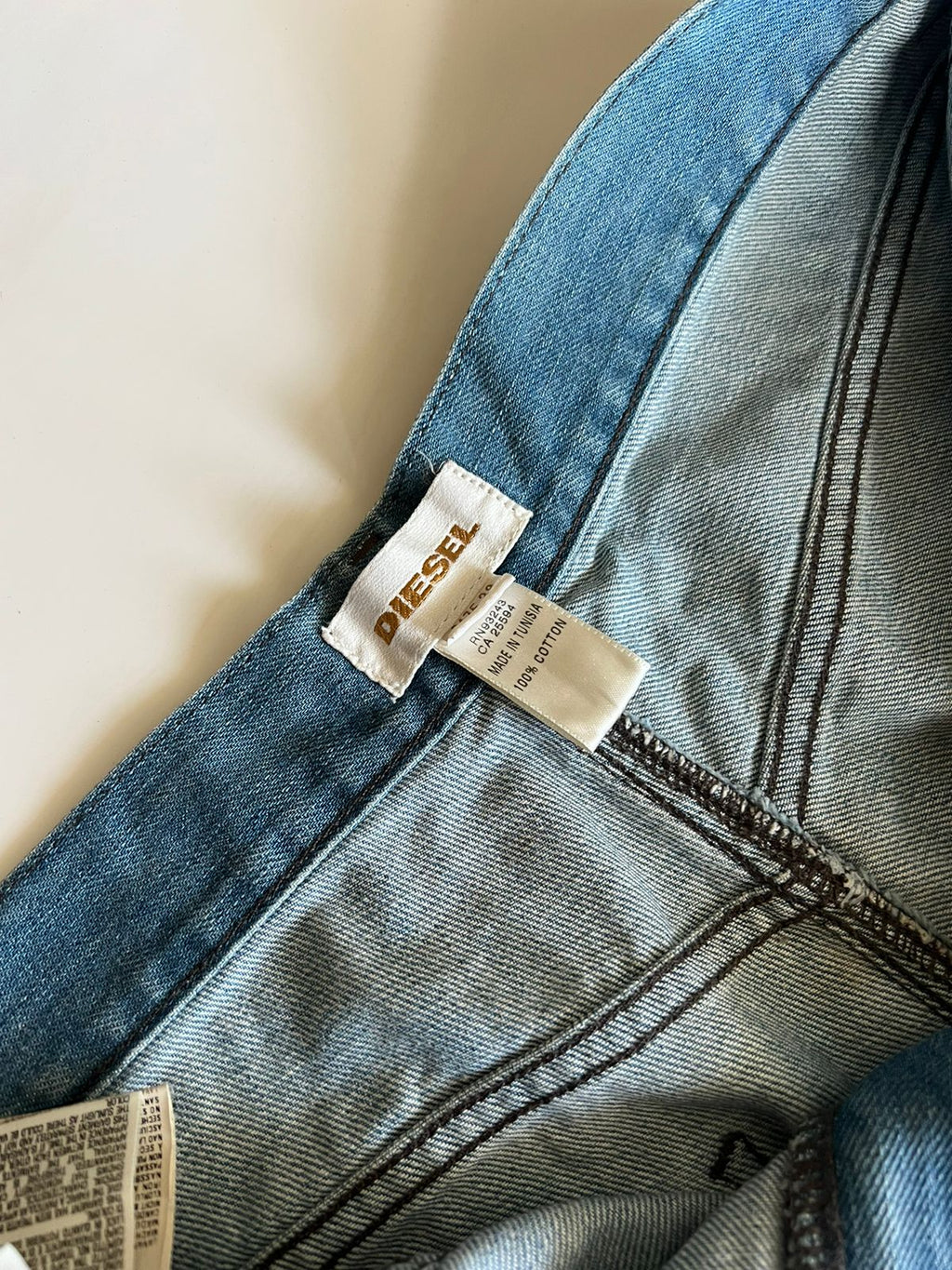 Diesel high waisted long jorts