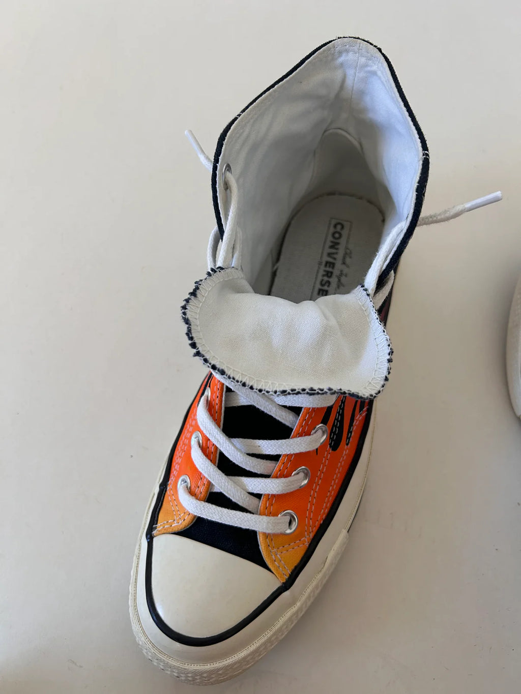Converse Chuck 70 fire flame print