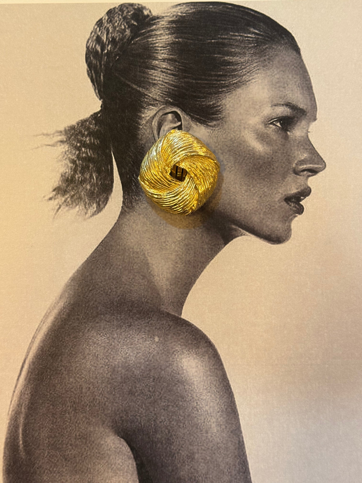 Beverly Hamburg signed Clip ons