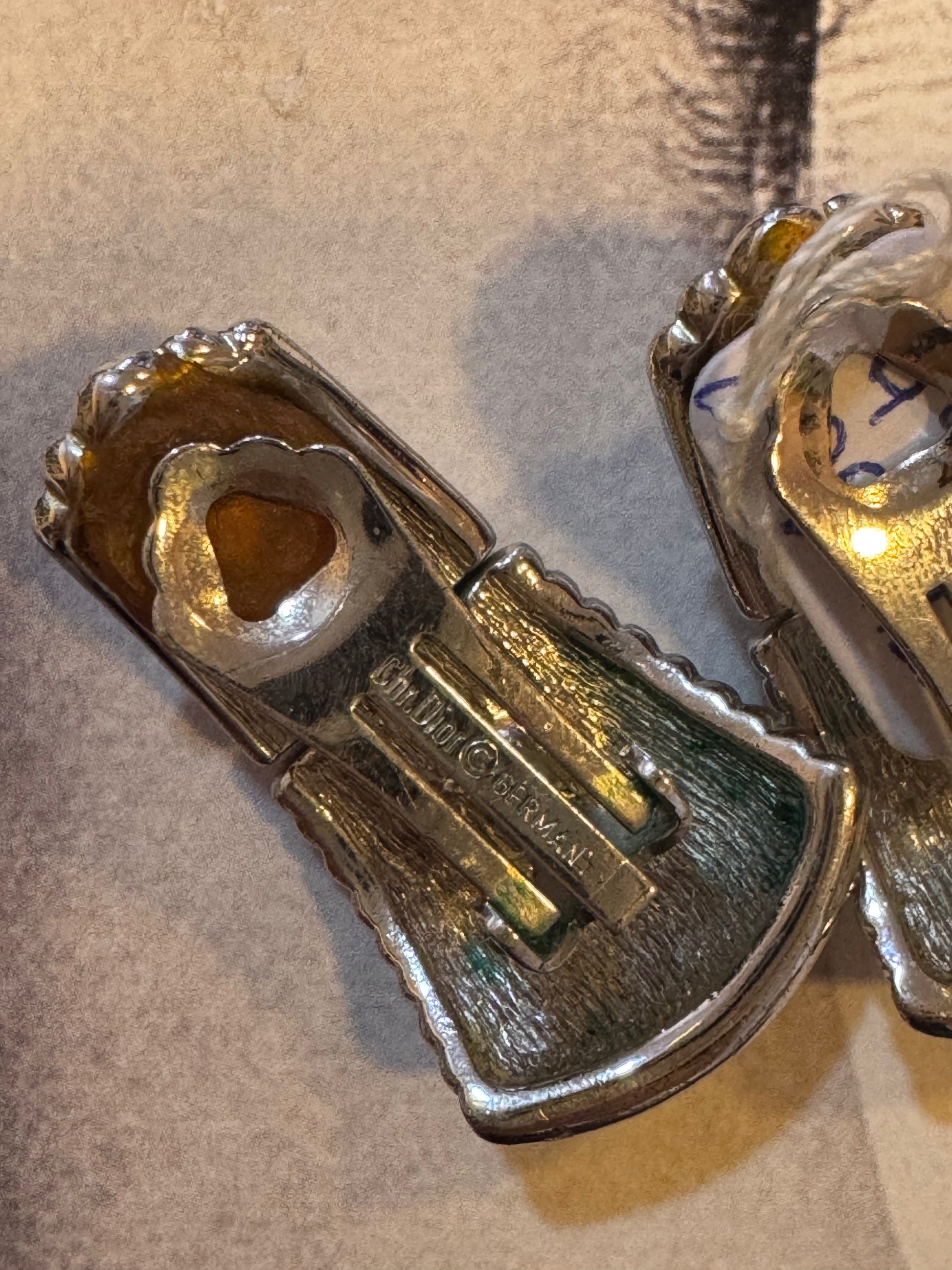 Mid-Century Clip on Christian Dior