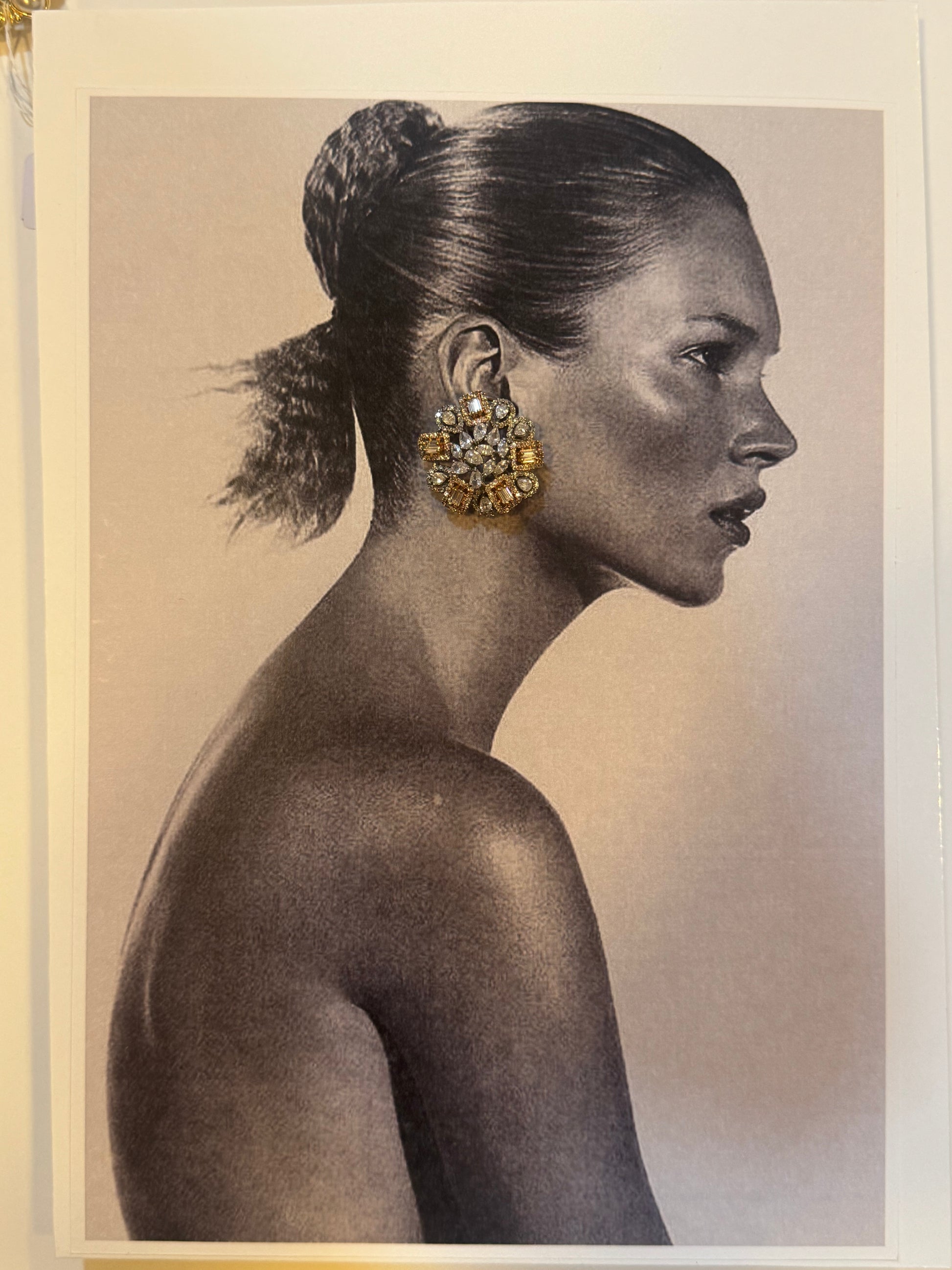 Diamantine icecycle shiny earrings