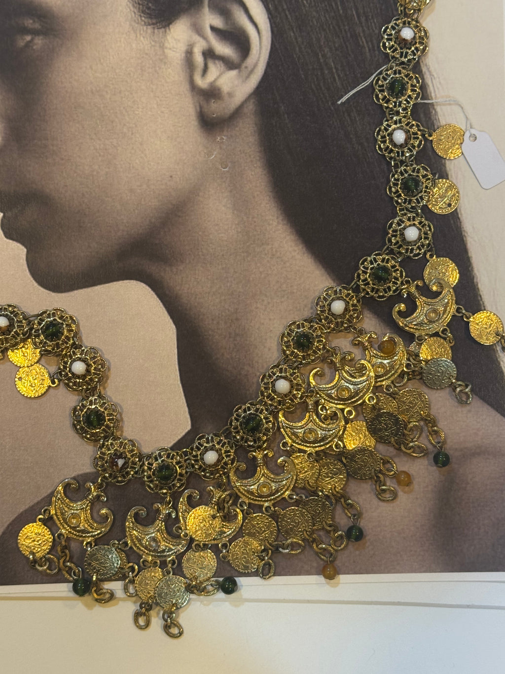 1940's levantine necklace