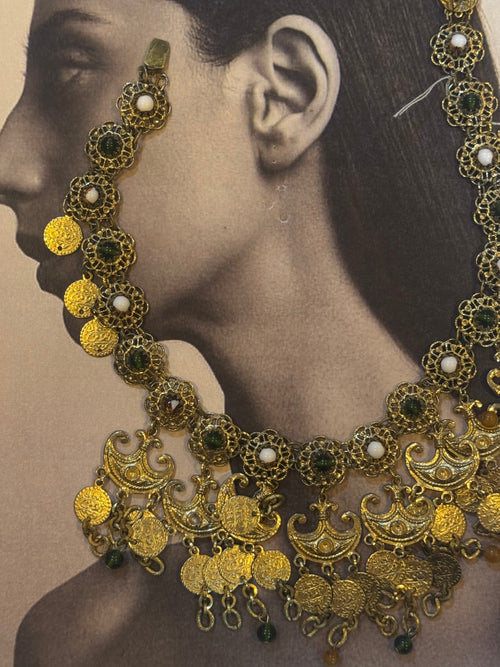 1940's levantine necklace