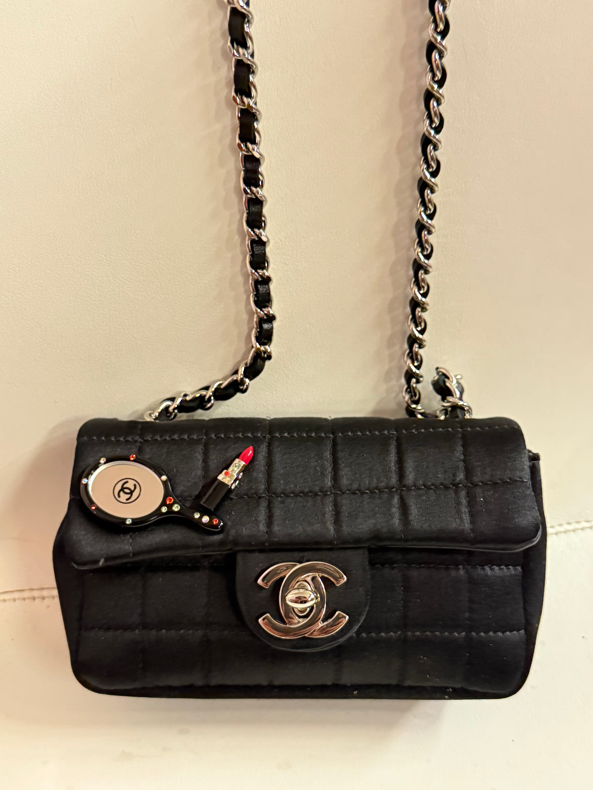 2005 Chanel mini Flap bag with charms