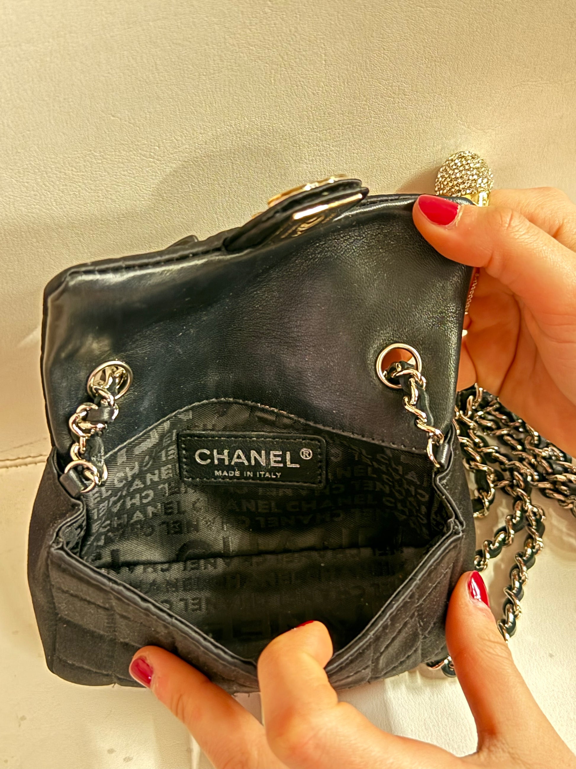 2005 Chanel mini Flap bag with charms