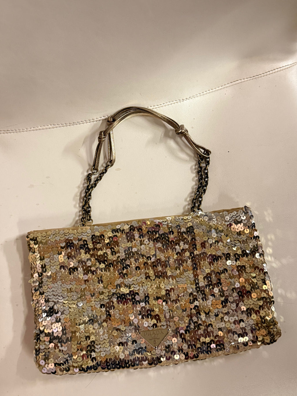 Prada sequin bag