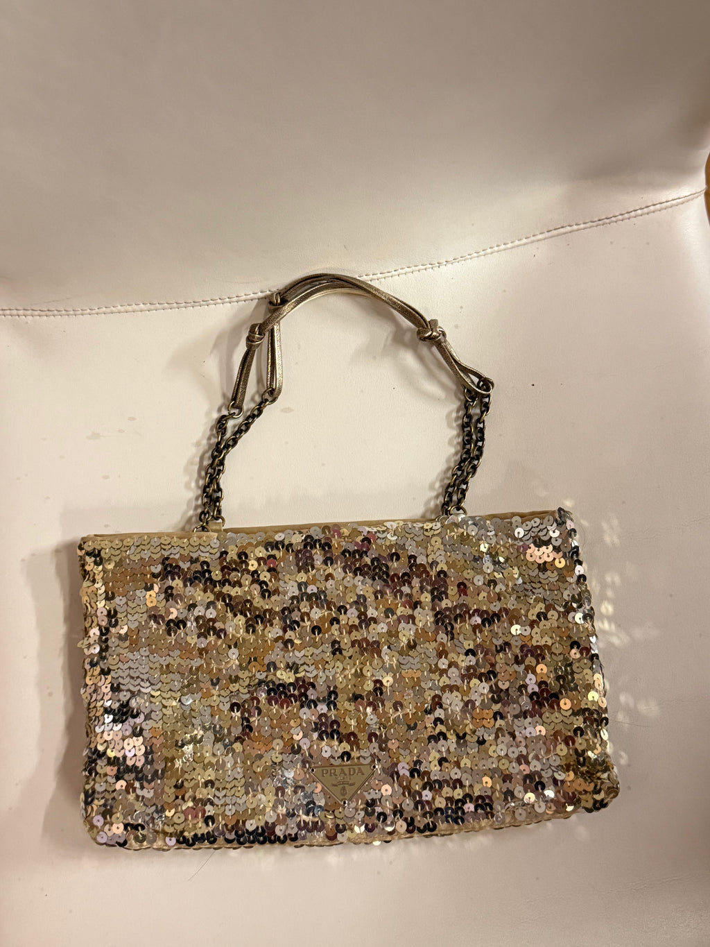 Prada sequin bag