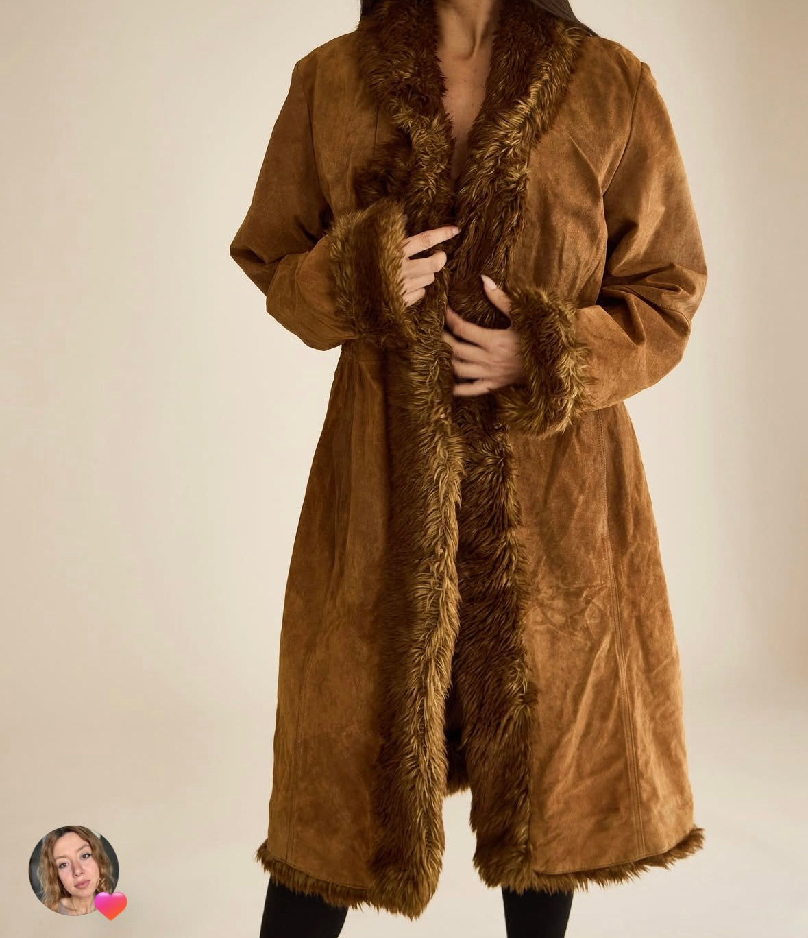 Vintage Suede Coat