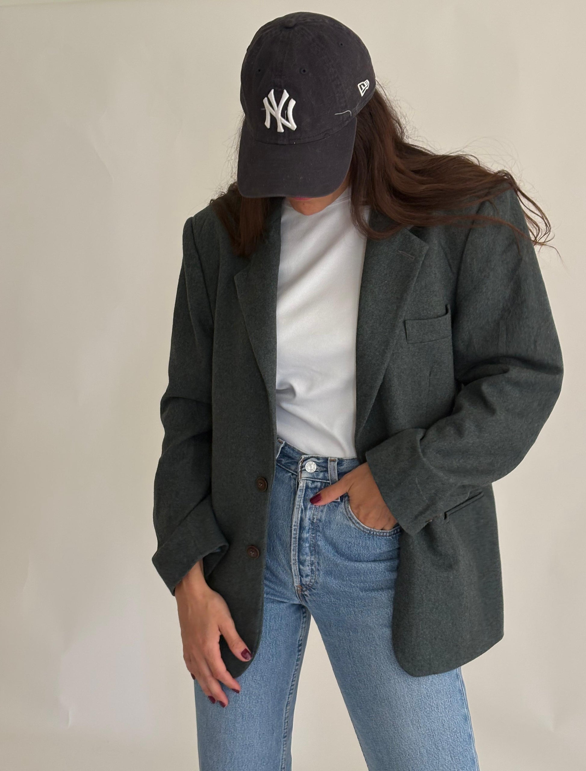 Vintage Wool Blazer