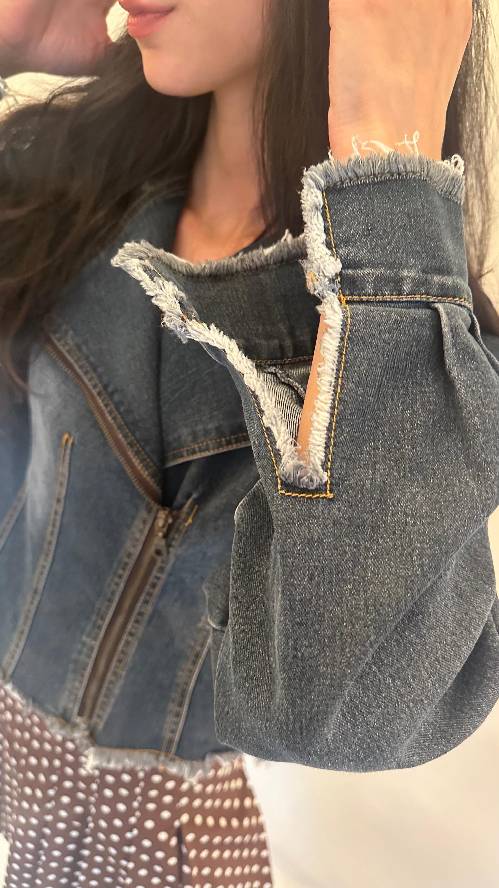 Y2k denim jacket