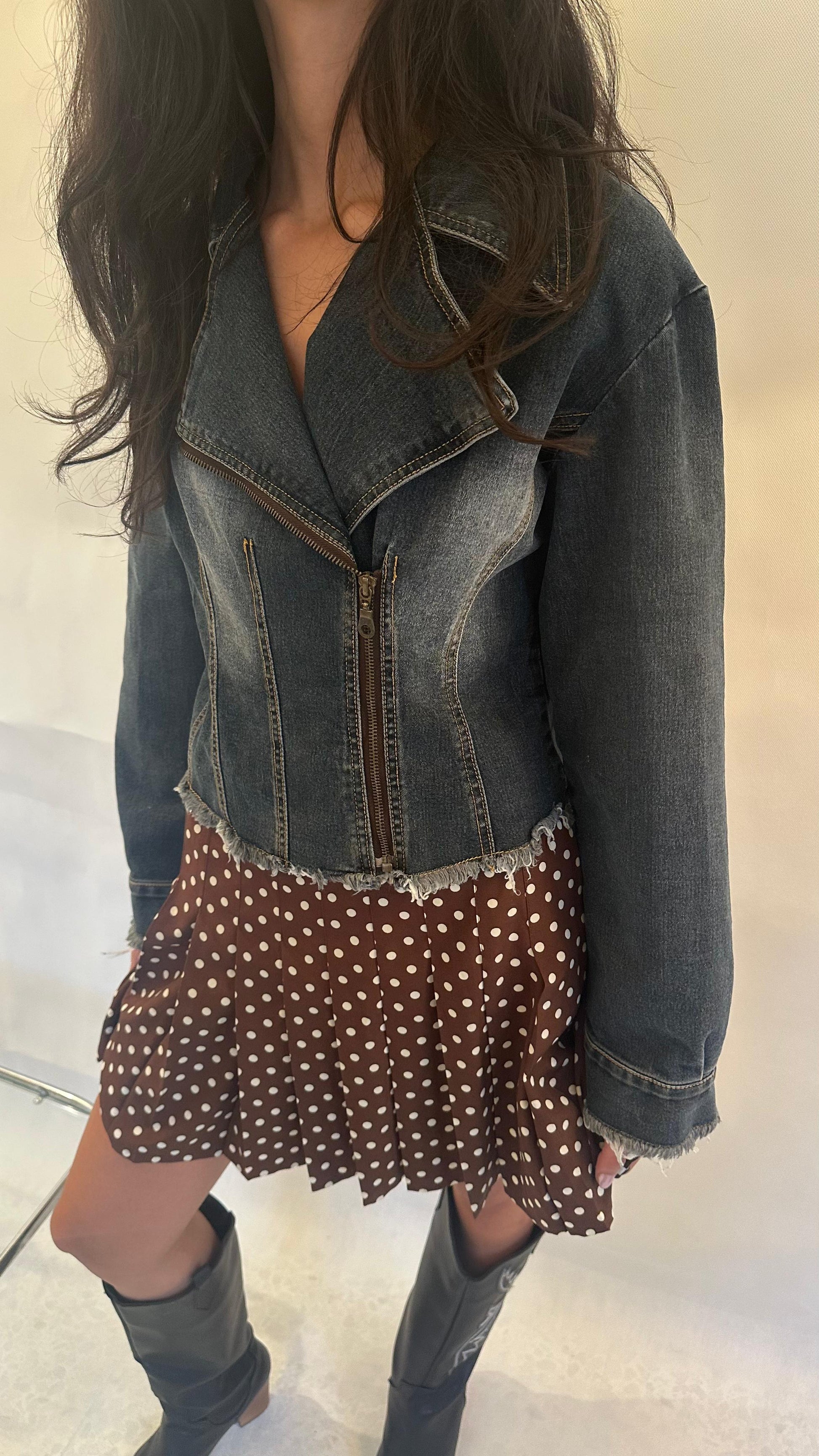 Y2k denim jacket