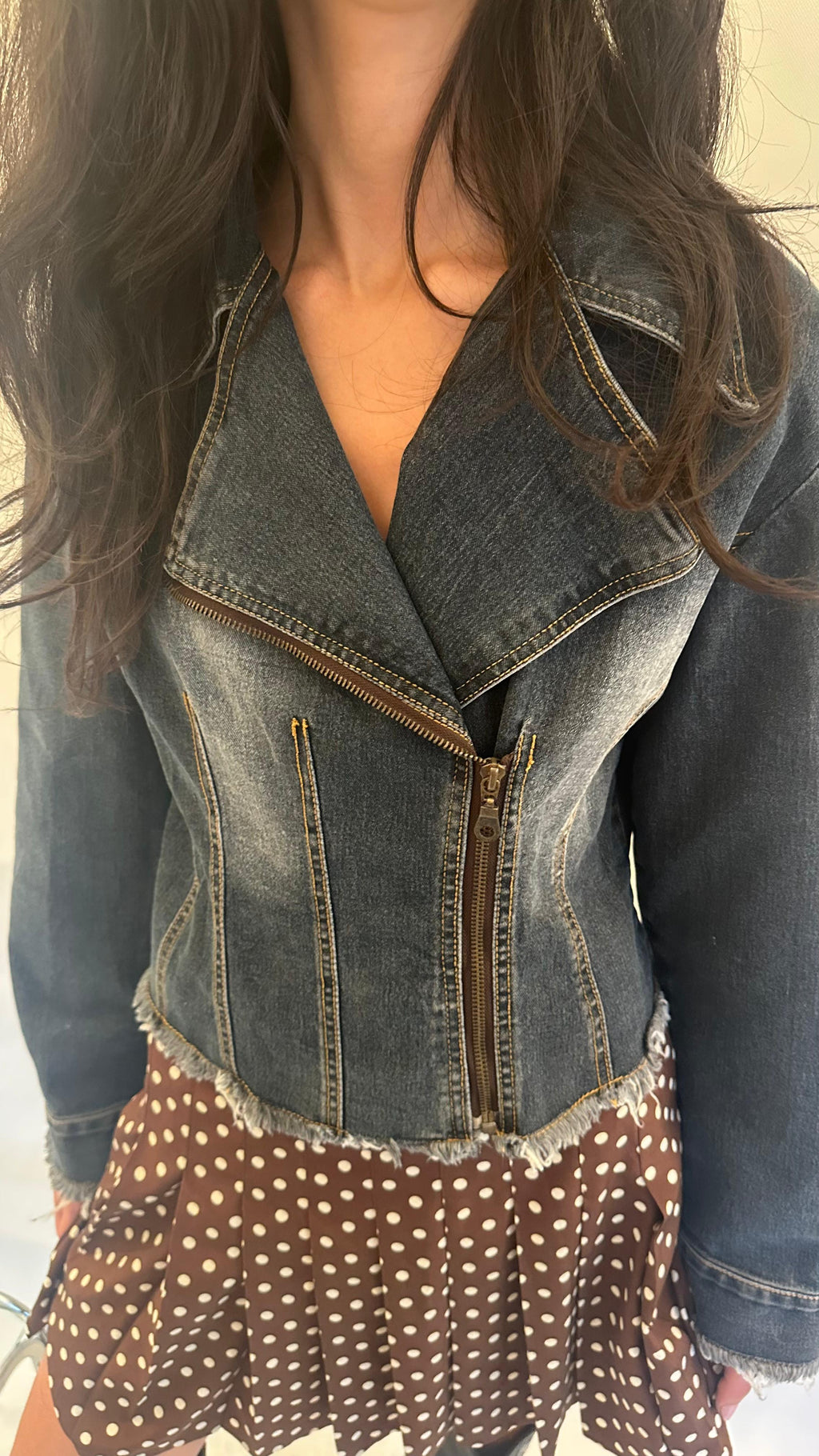 Y2k denim jacket