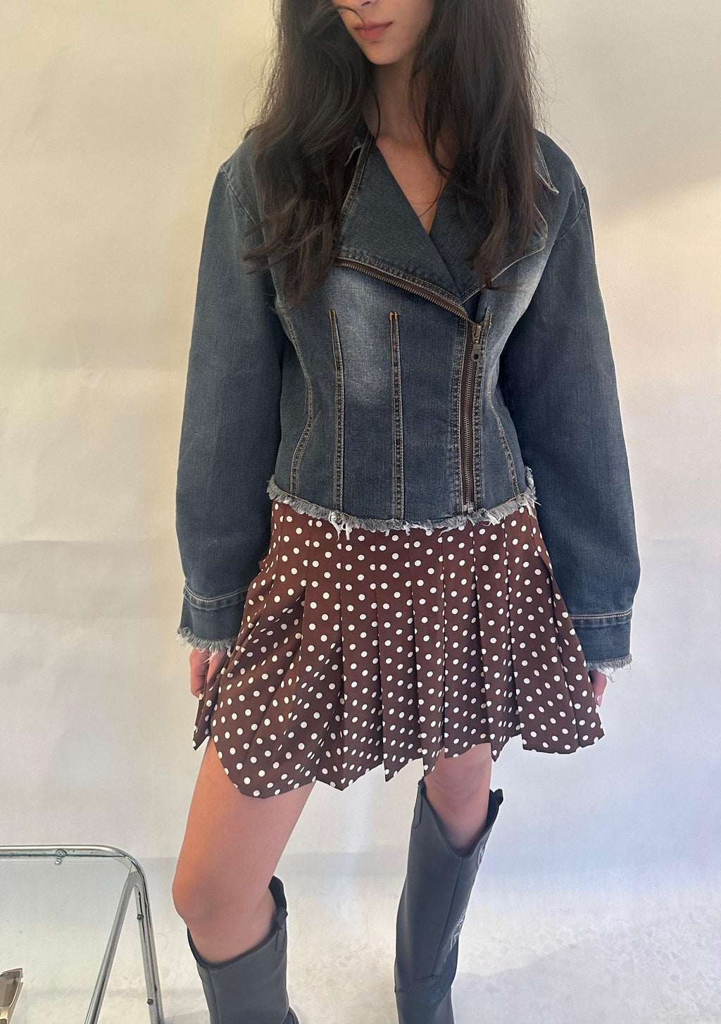 Y2k denim jacket