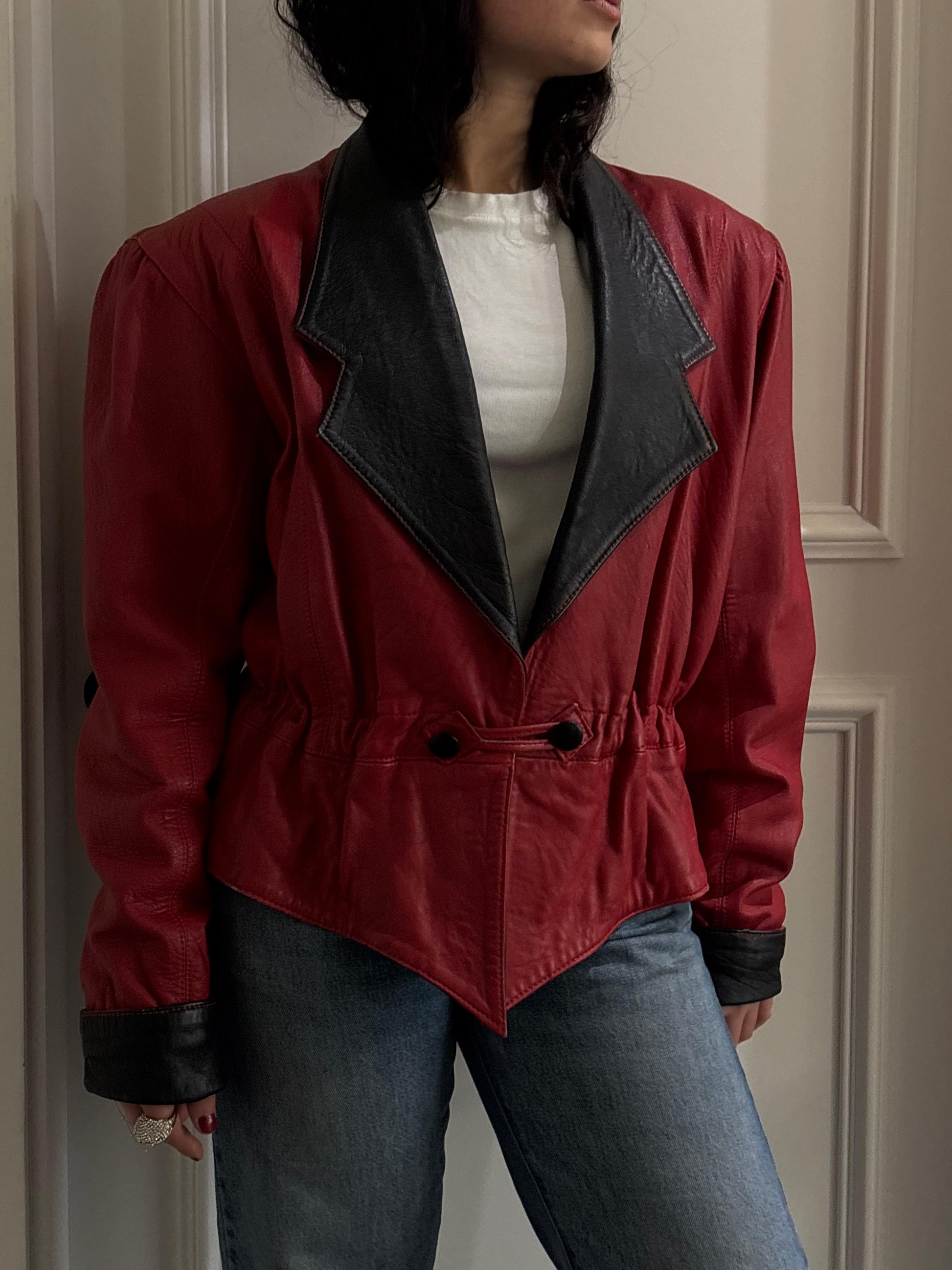 Vintage 80’s Leather Jacket