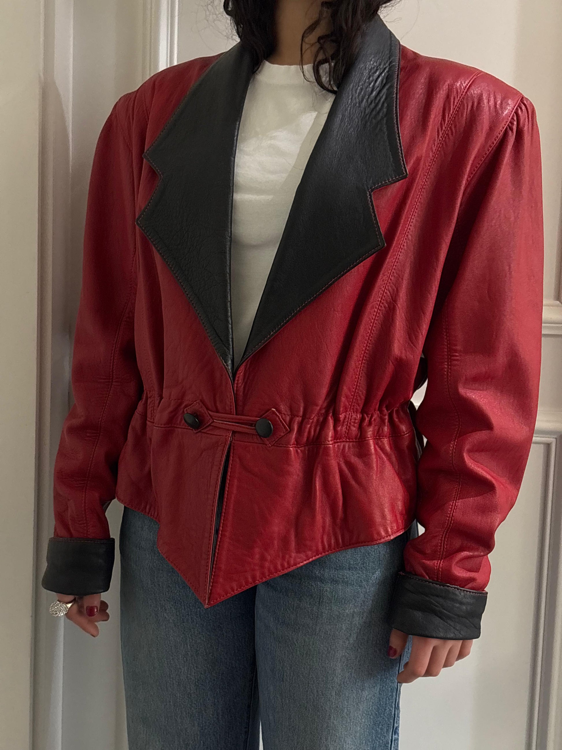 Vintage 80’s Leather Jacket