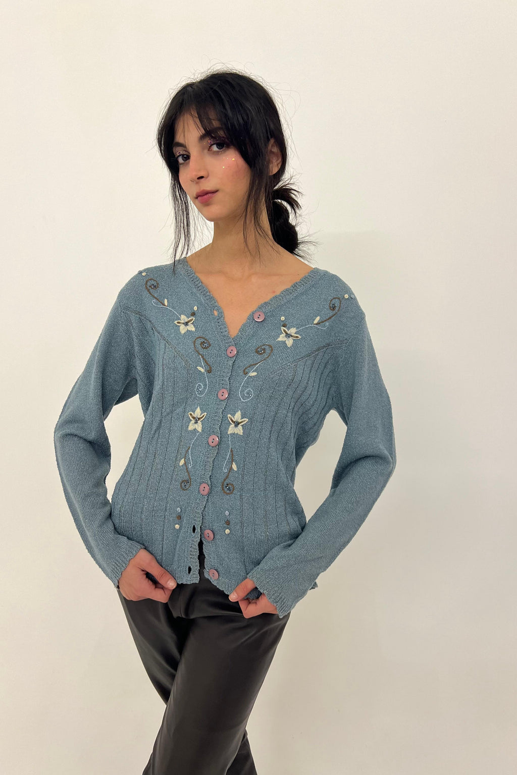 Vintage Embroidered cardigan