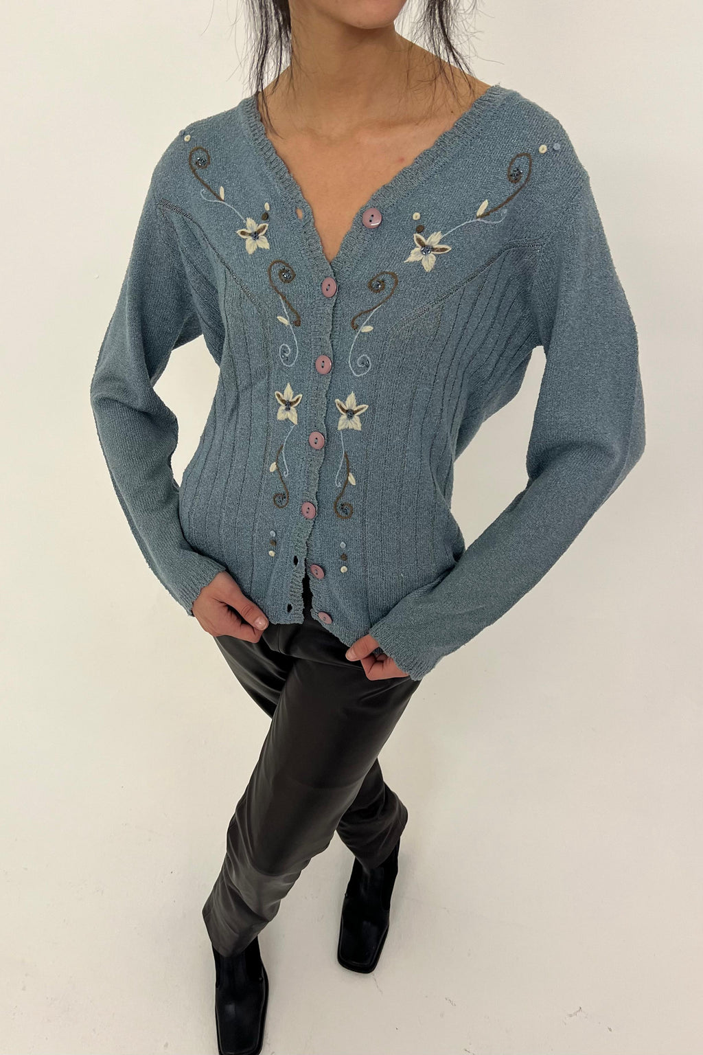Vintage Embroidered cardigan