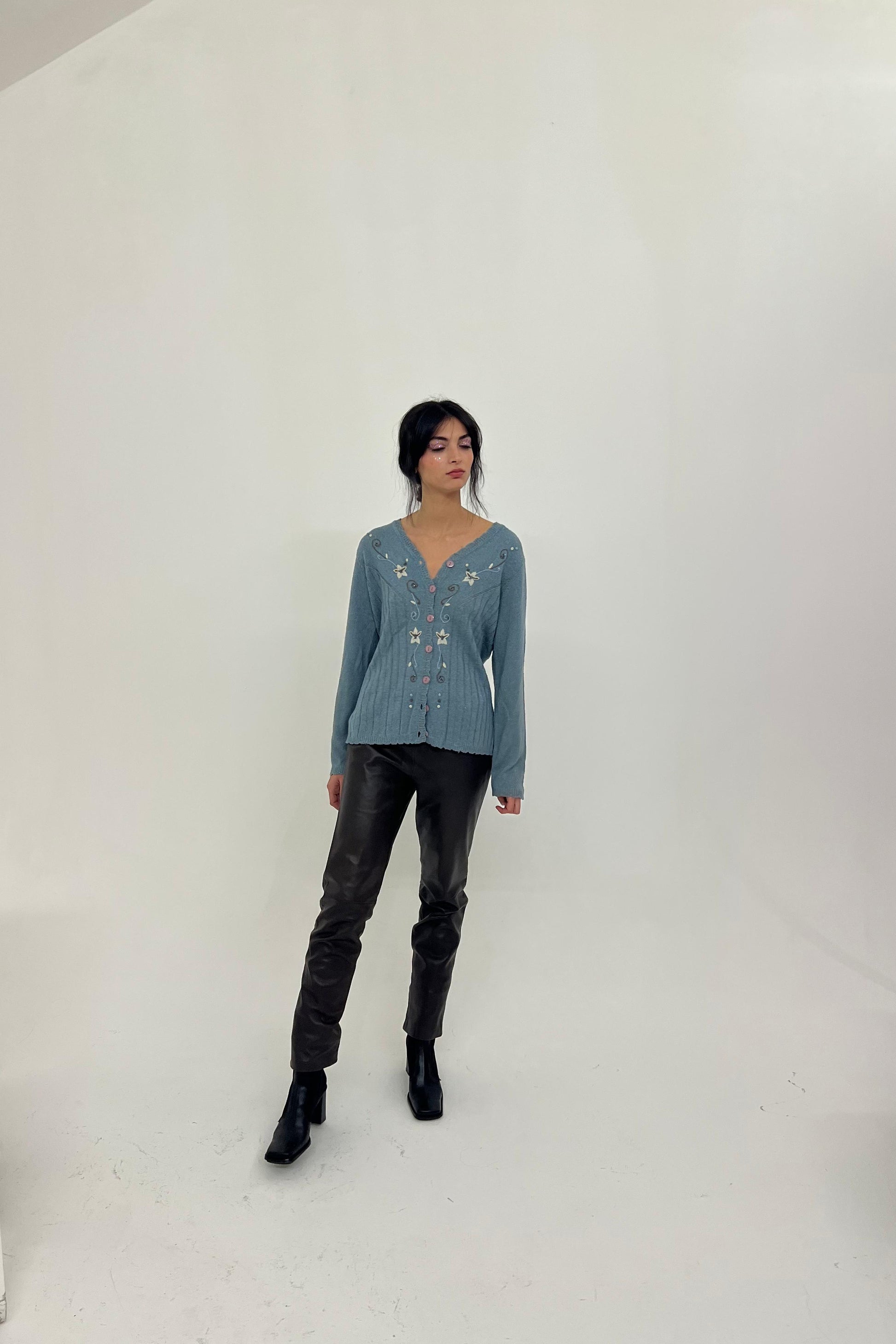 Vintage Embroidered cardigan