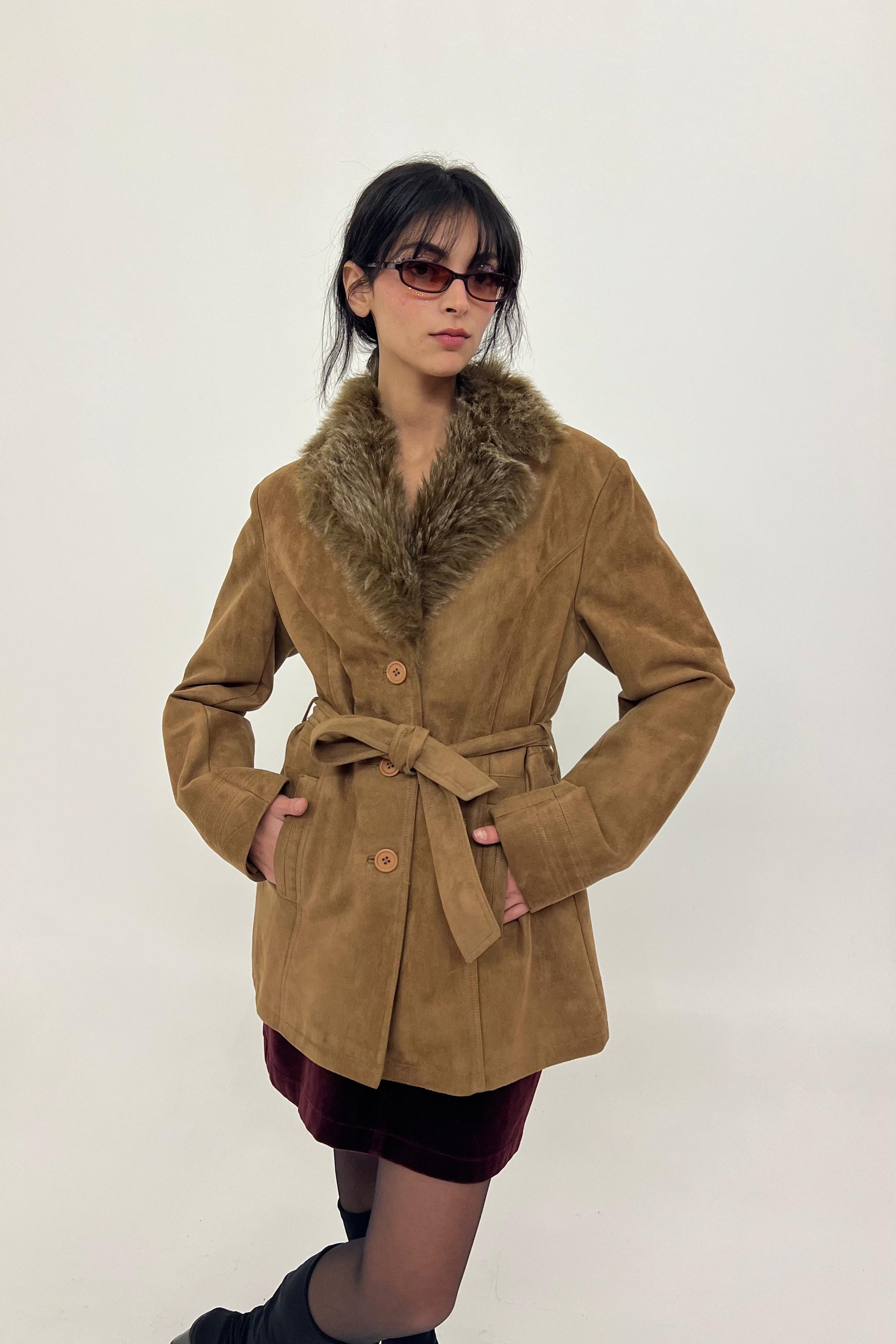 Y2K beige jacket
