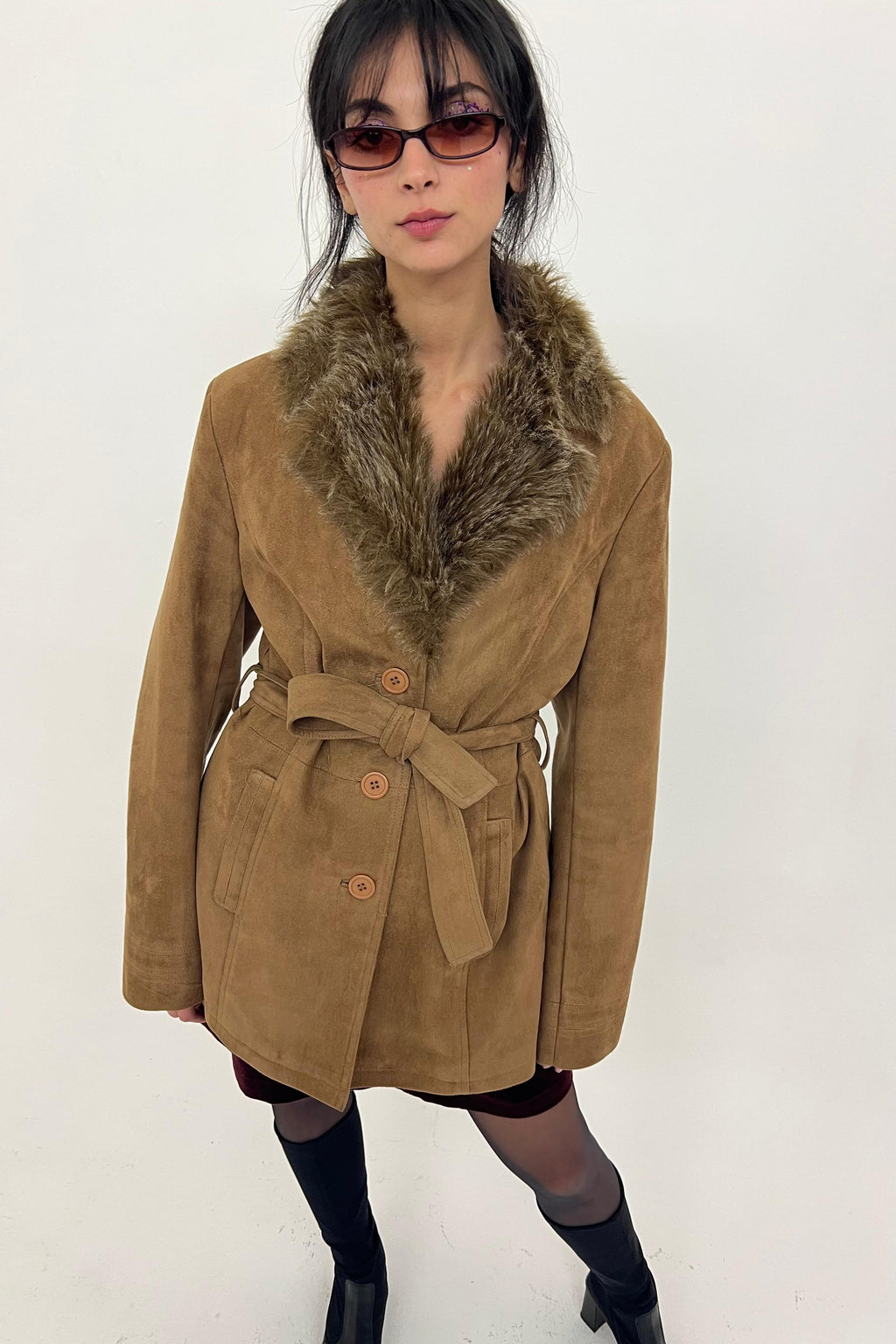 Y2K beige jacket