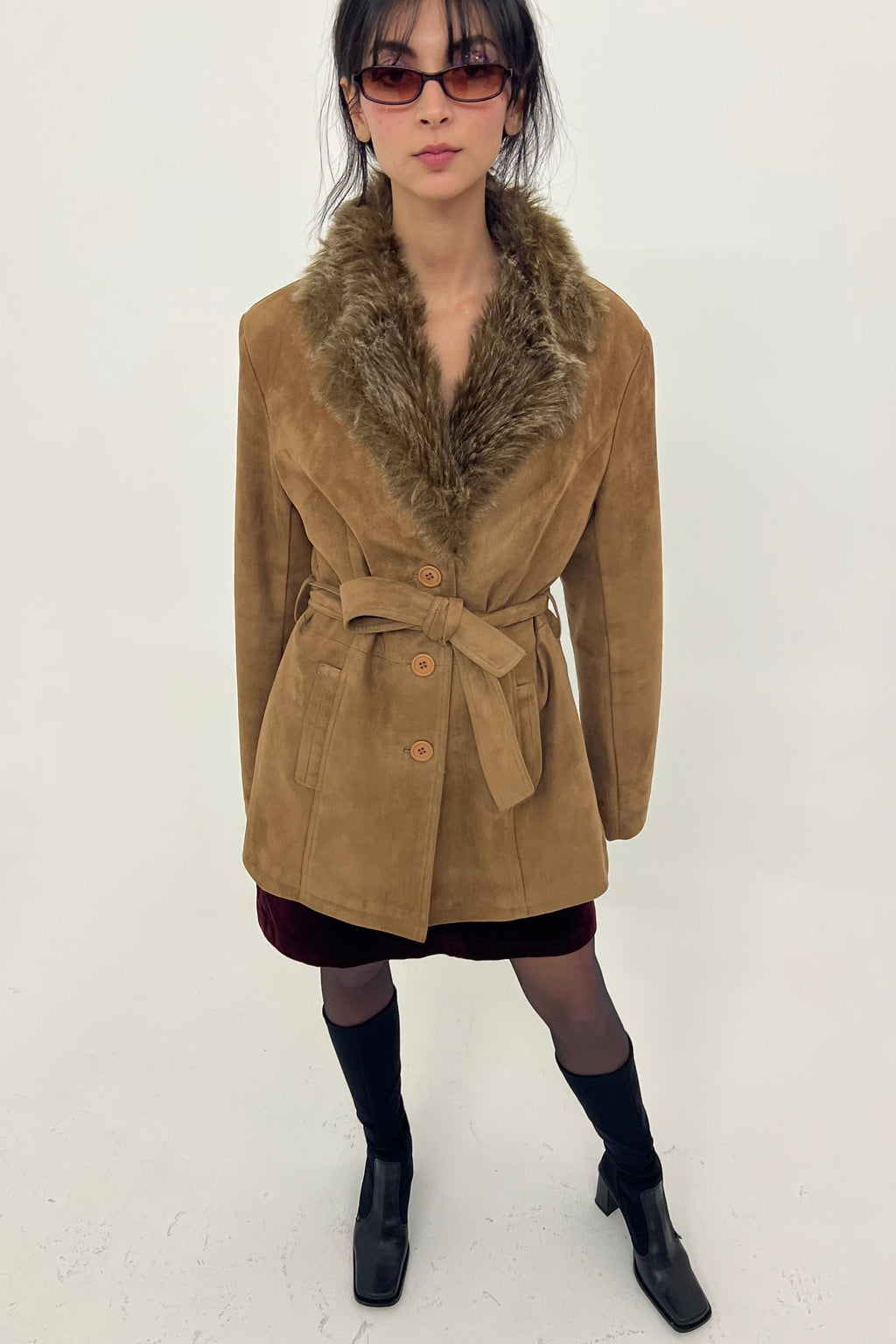 Y2K beige jacket