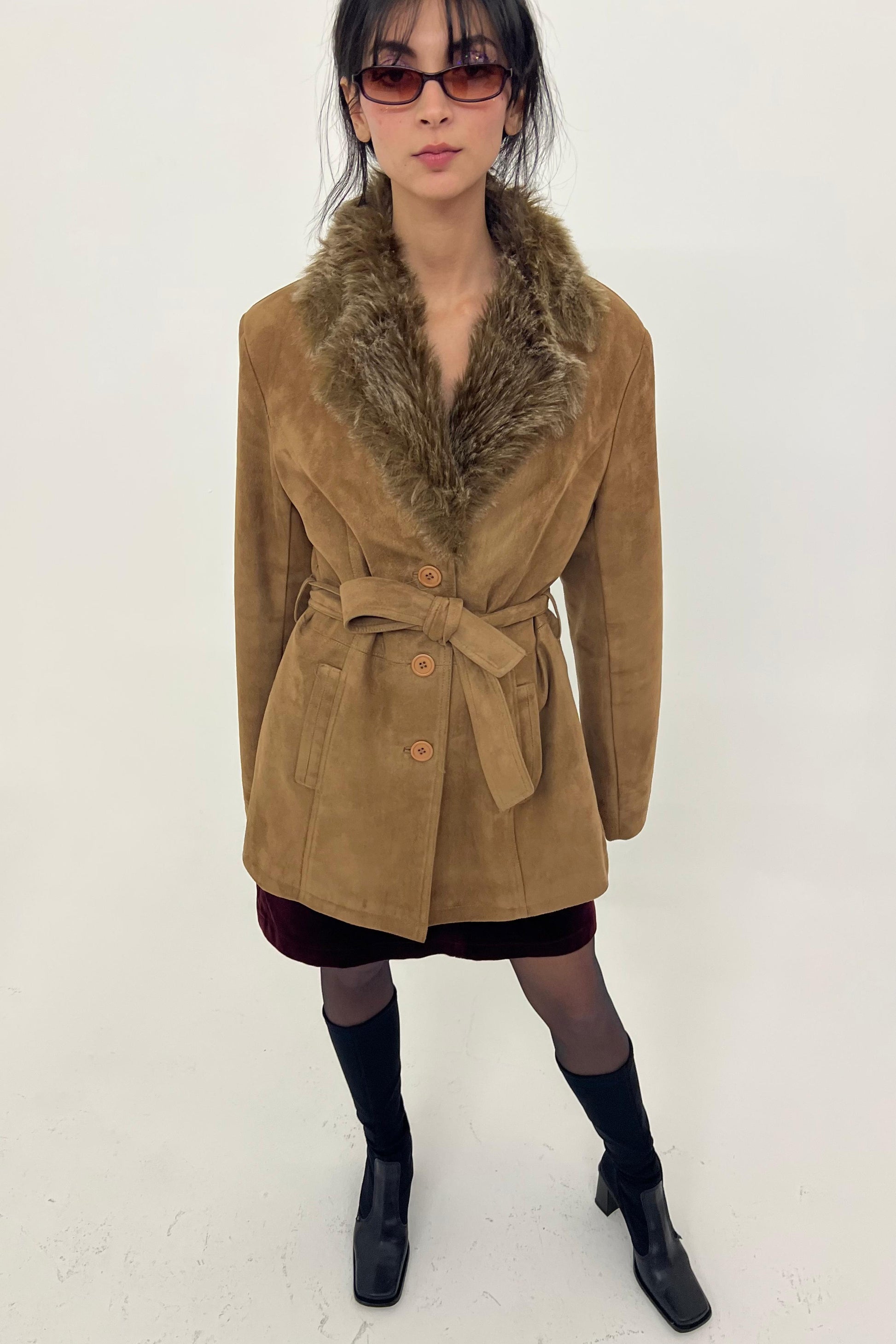 Y2K beige jacket