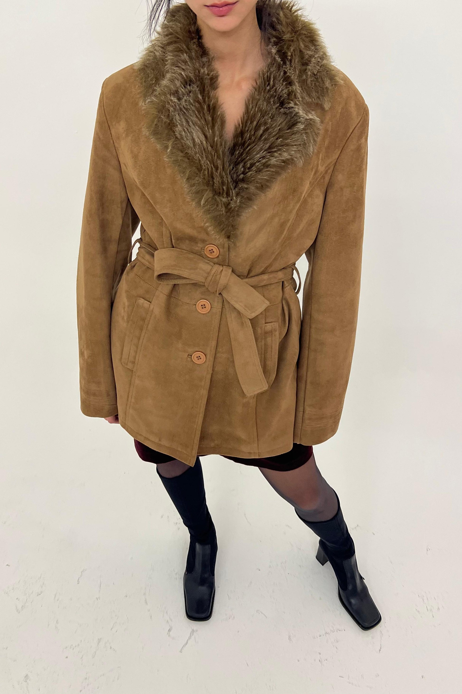 Y2K beige jacket