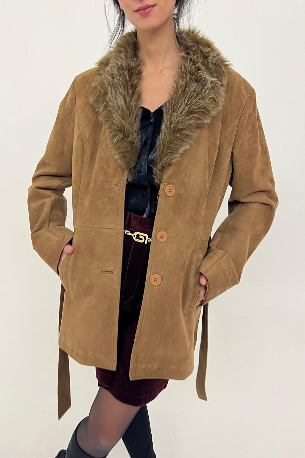 Y2K beige jacket