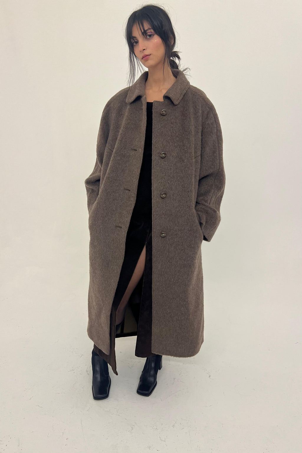 Vintage premium Llama hair coat