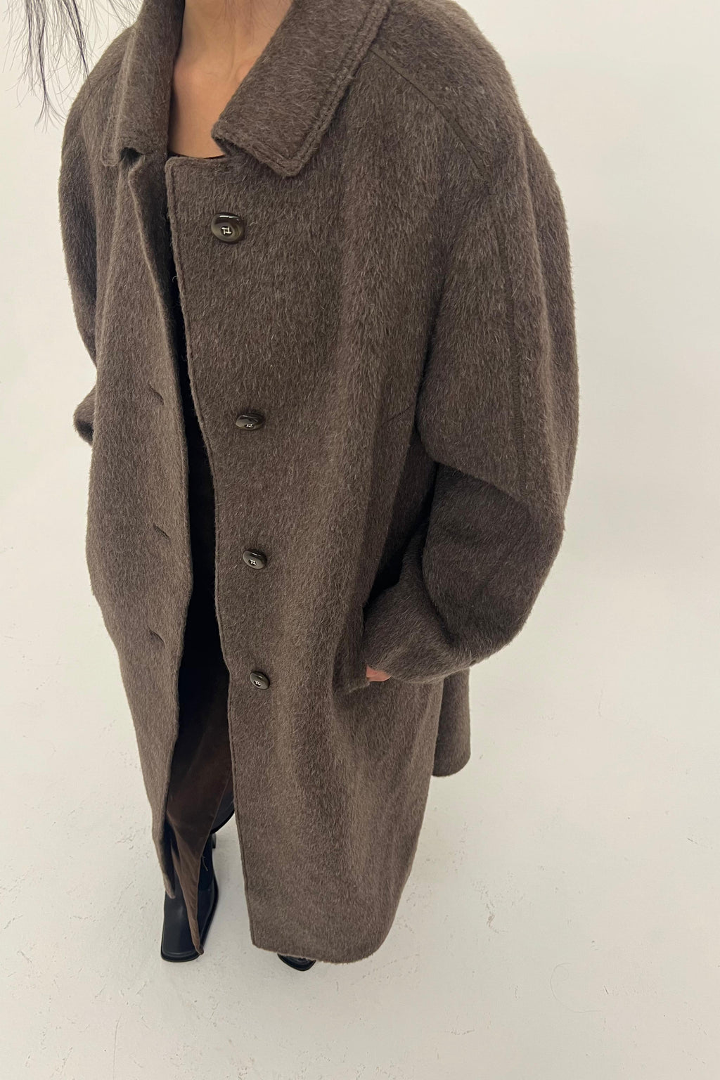 Vintage premium Llama hair coat
