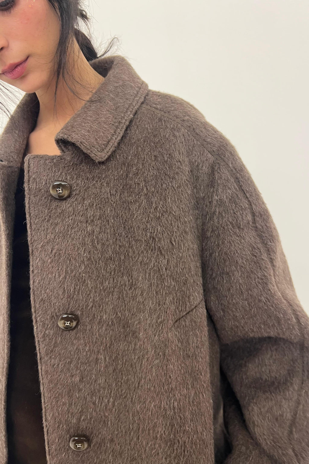 Vintage premium Llama hair coat
