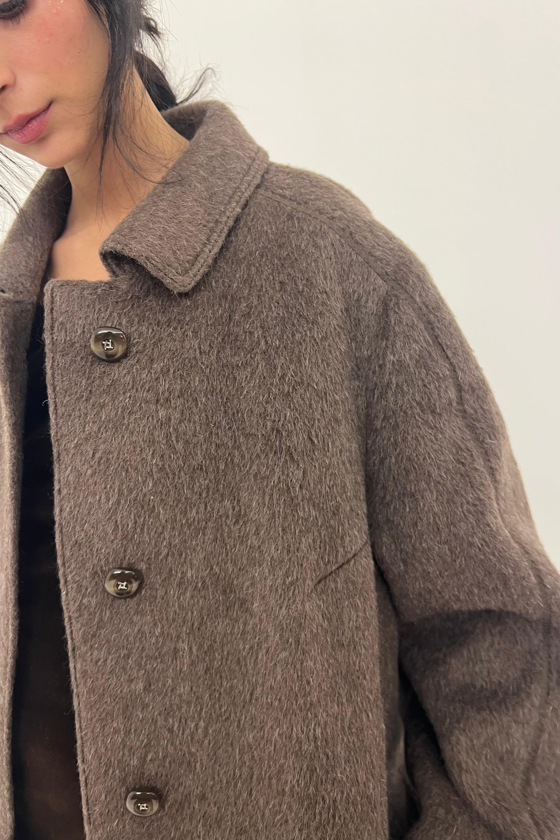 Vintage premium Llama hair coat