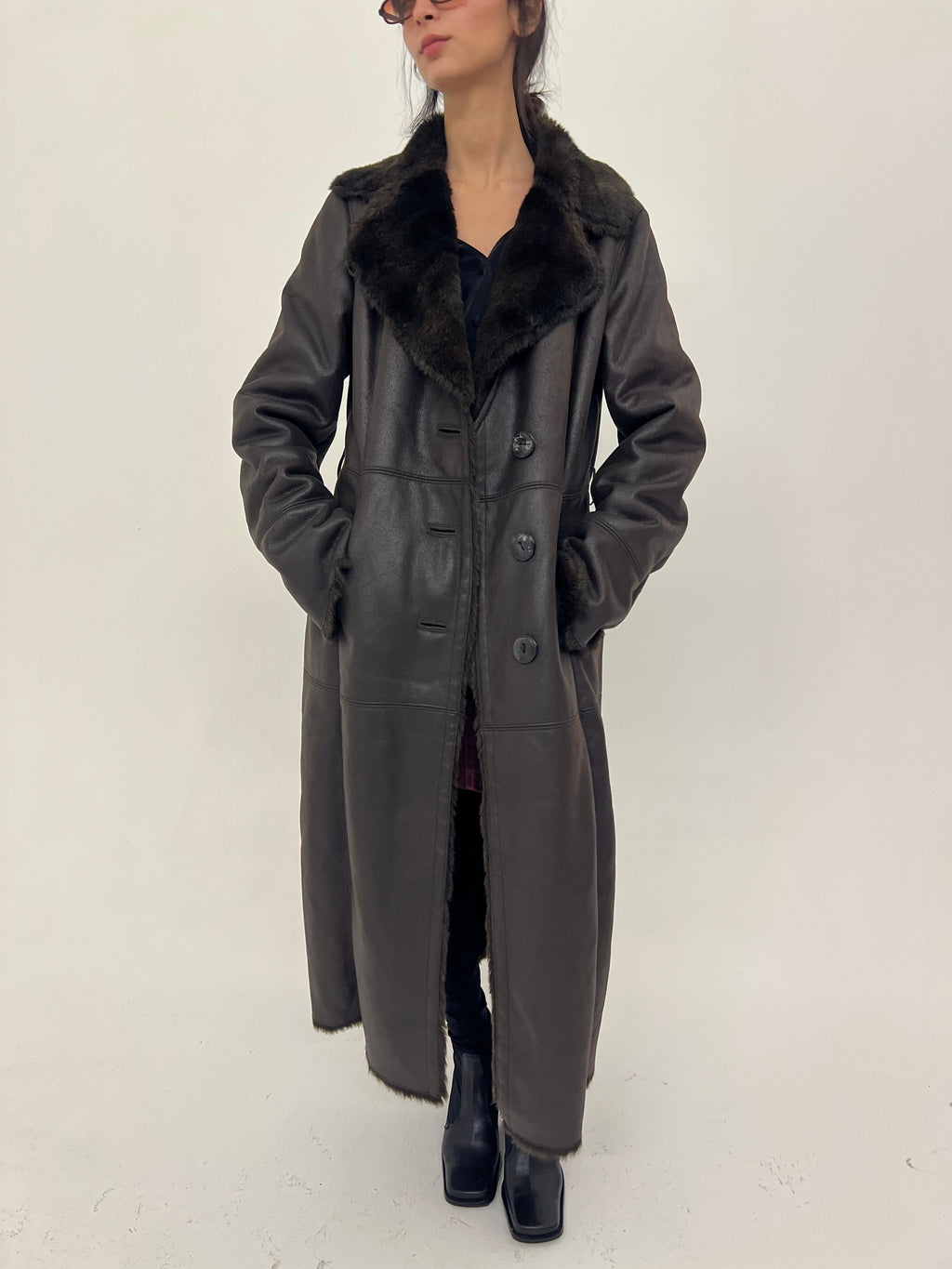Vintage Caroll Brown coat