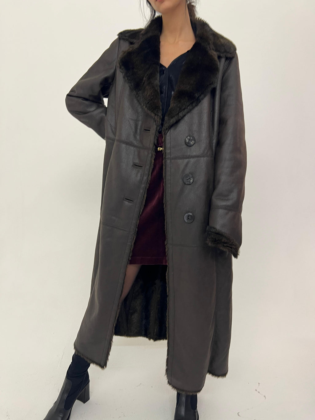 Vintage Caroll Brown coat