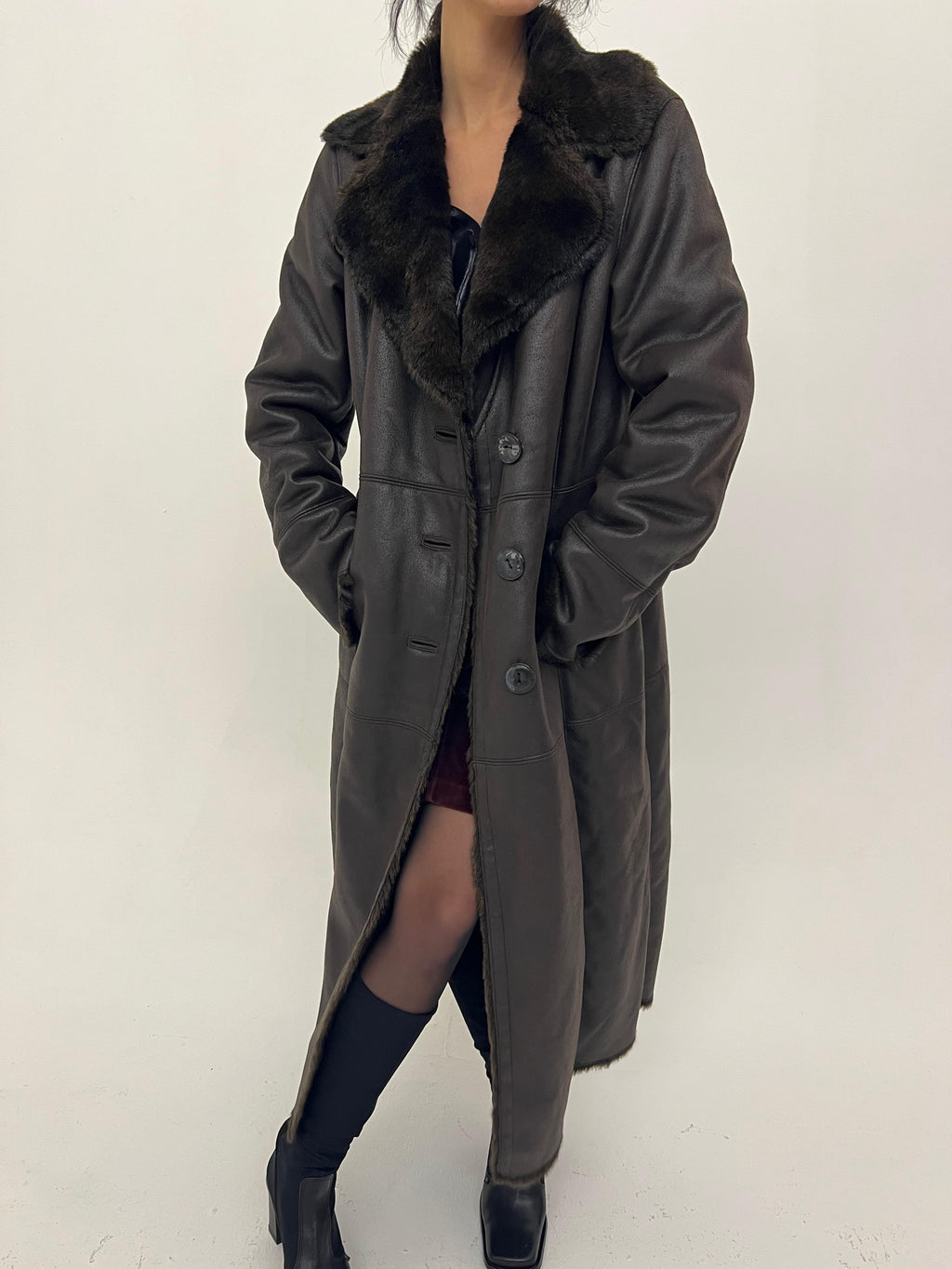 Vintage Caroll Brown coat