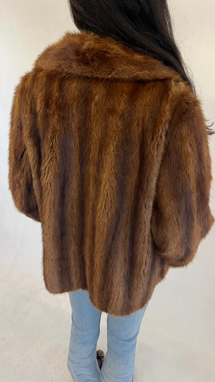 Vintage real fur coat