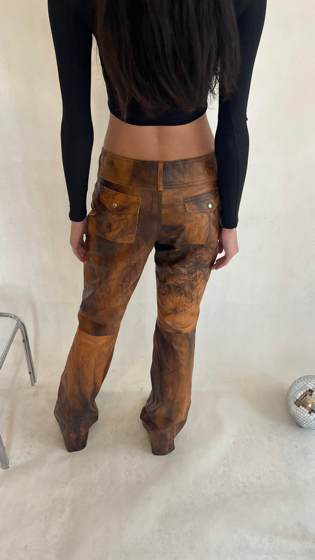 Vintage Giorgio leather pants
