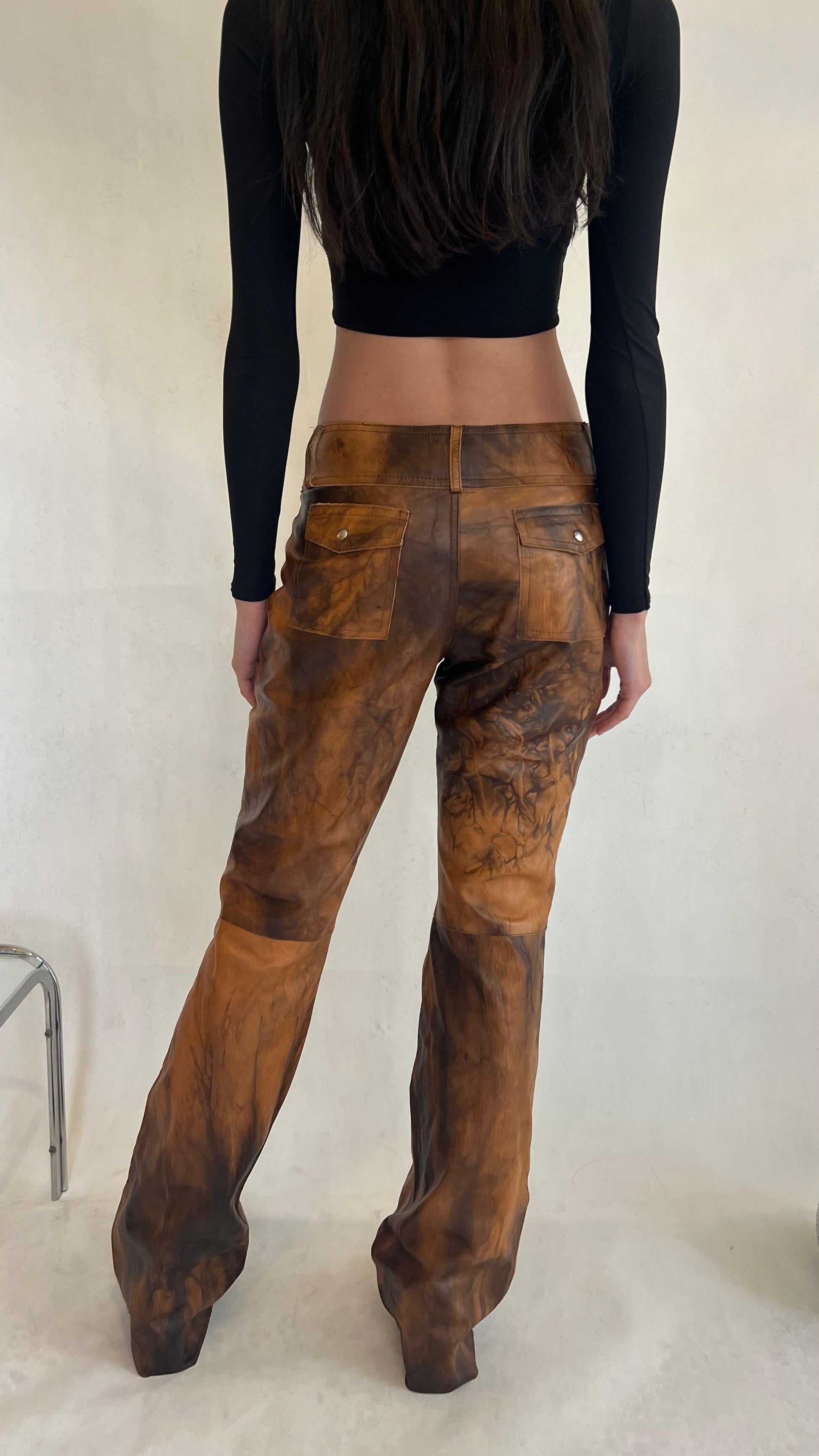 Vintage Giorgio leather pants