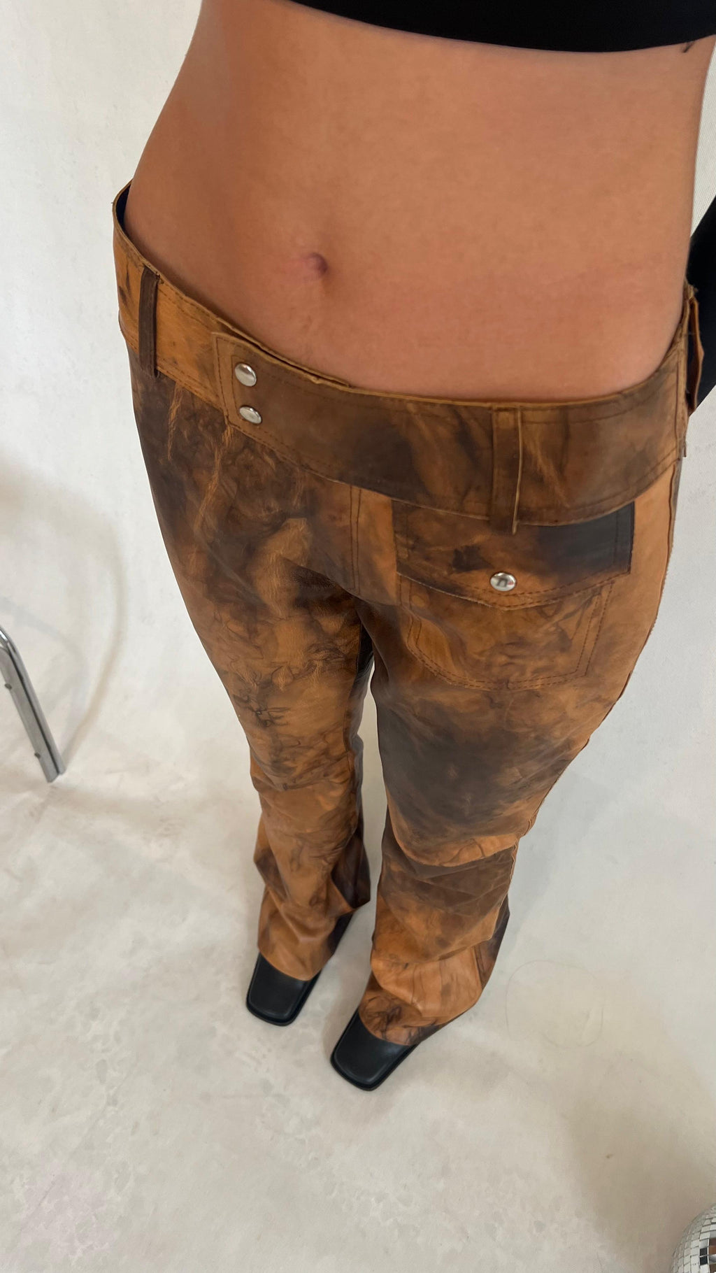 Vintage Giorgio leather pants