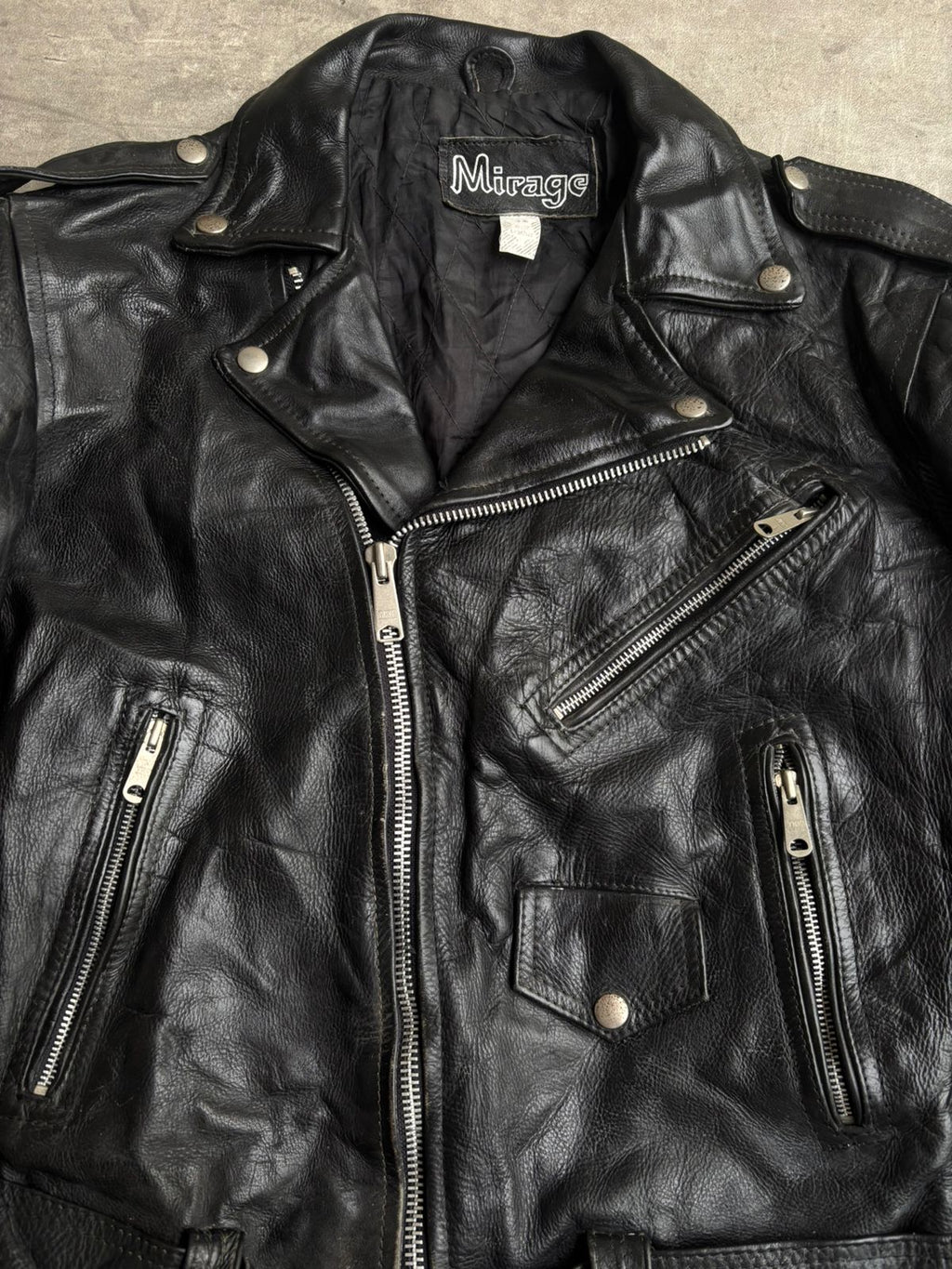 Mirage leather jacket.