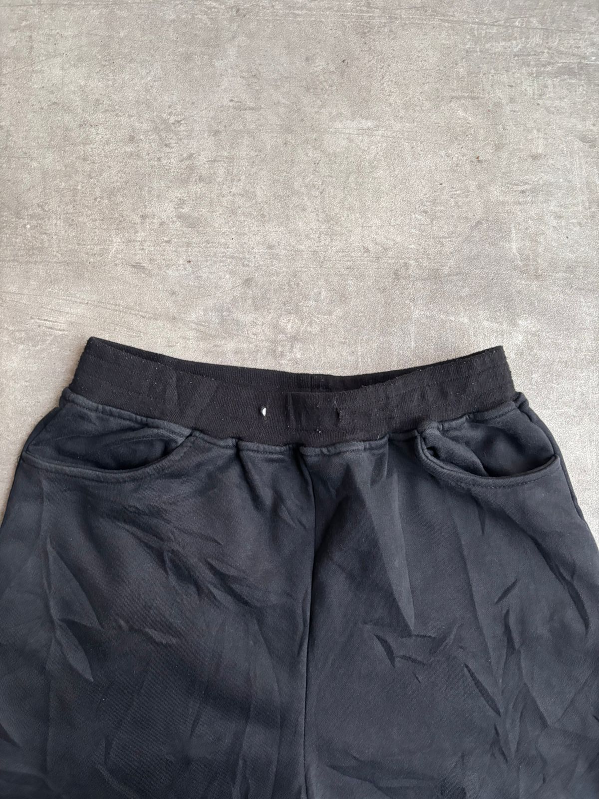Evisu custom made Daruma Print sweatpants.